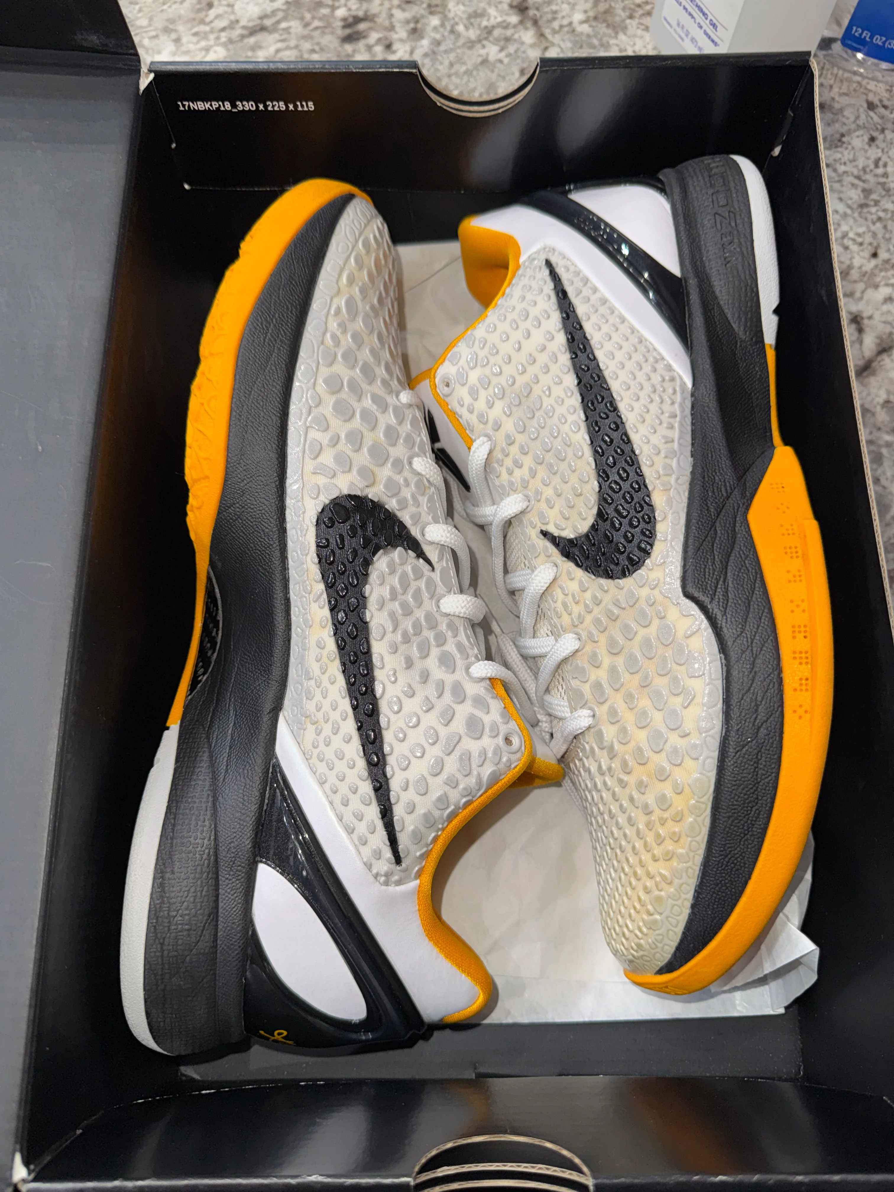 Kobe 6 Protro Playoff Pack White Del Sol - Image 4
