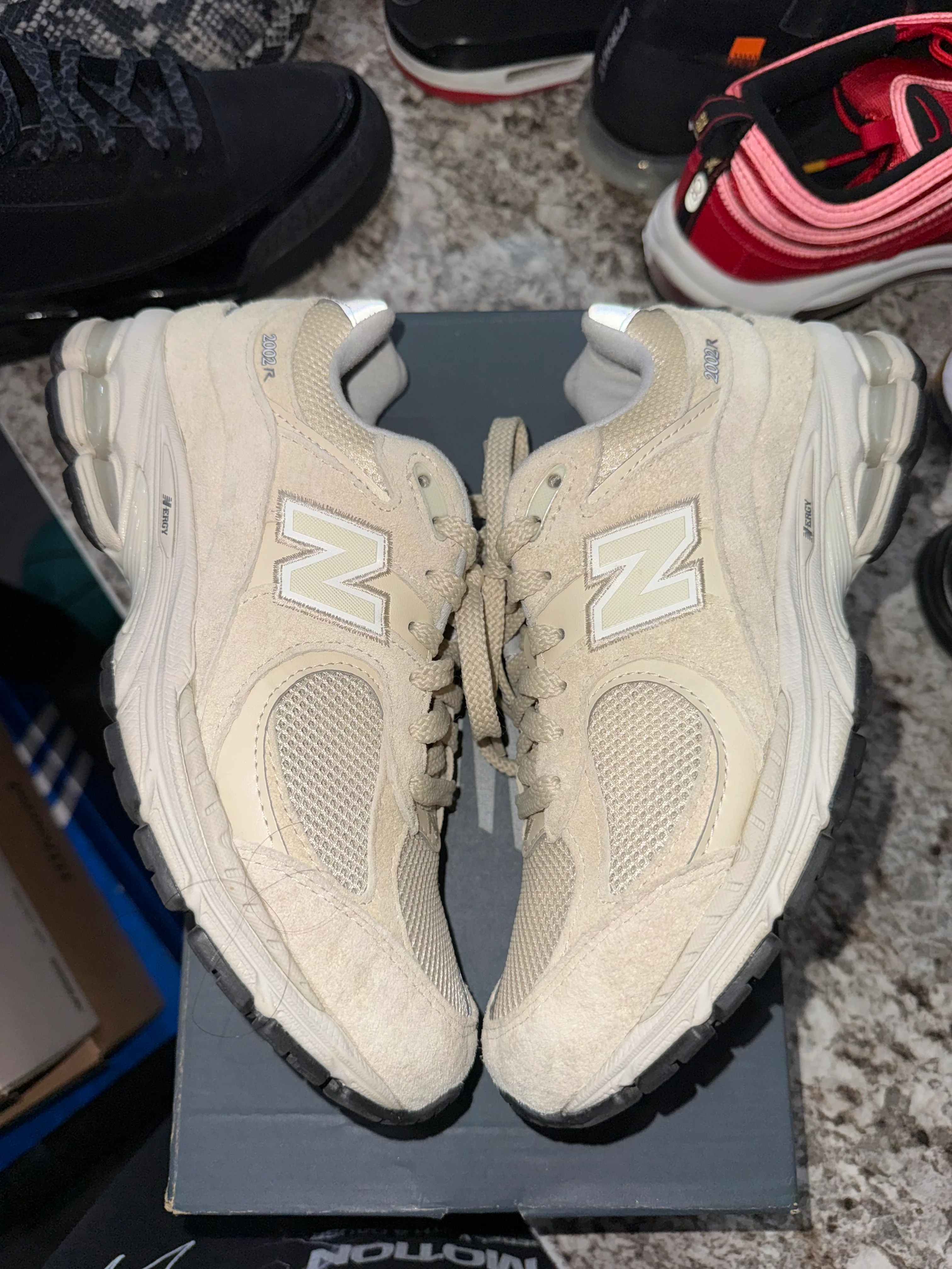 New Balance 2002R Bone Light Aluminum - Image 3