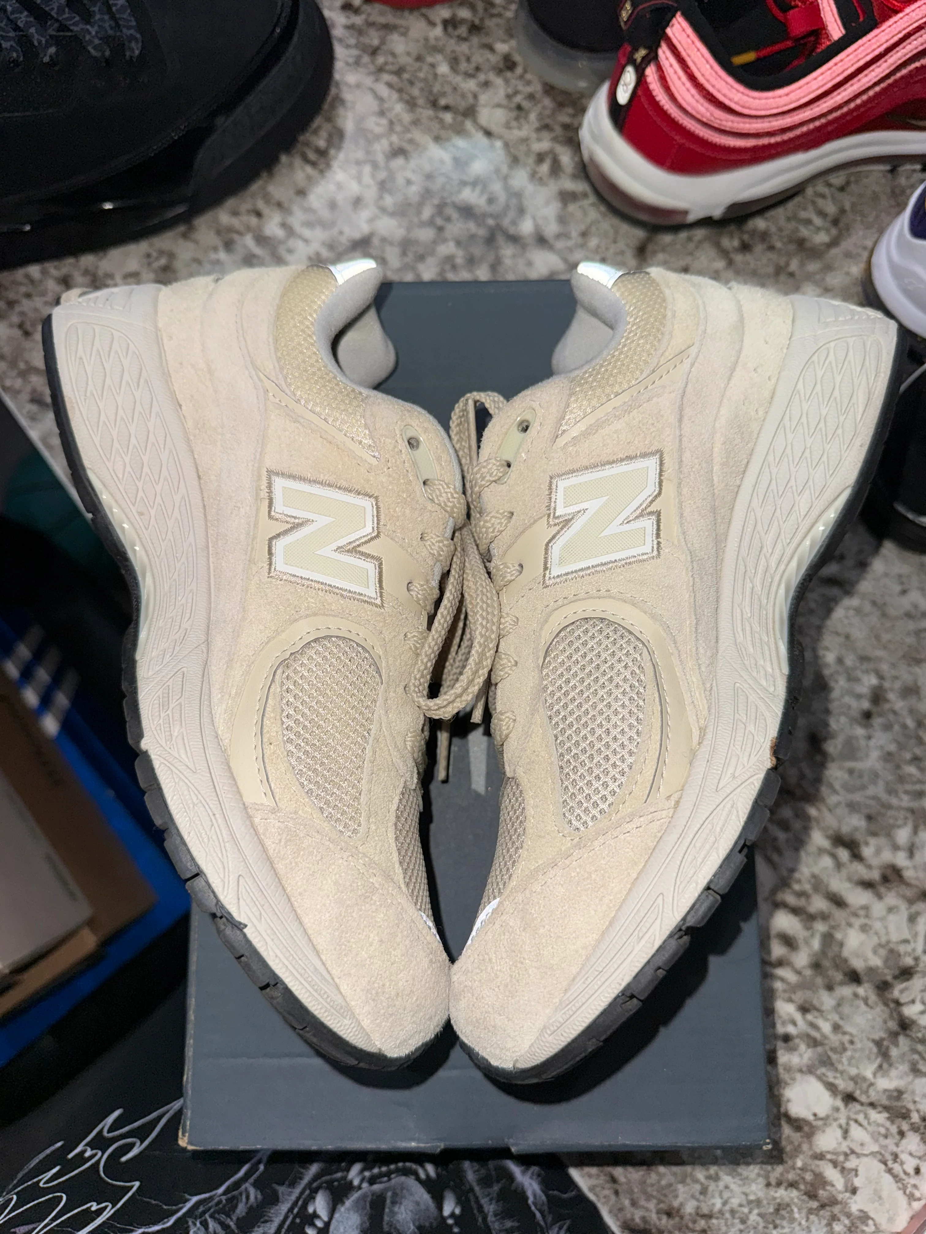 New Balance 2002R Bone Light Aluminum - Image 4