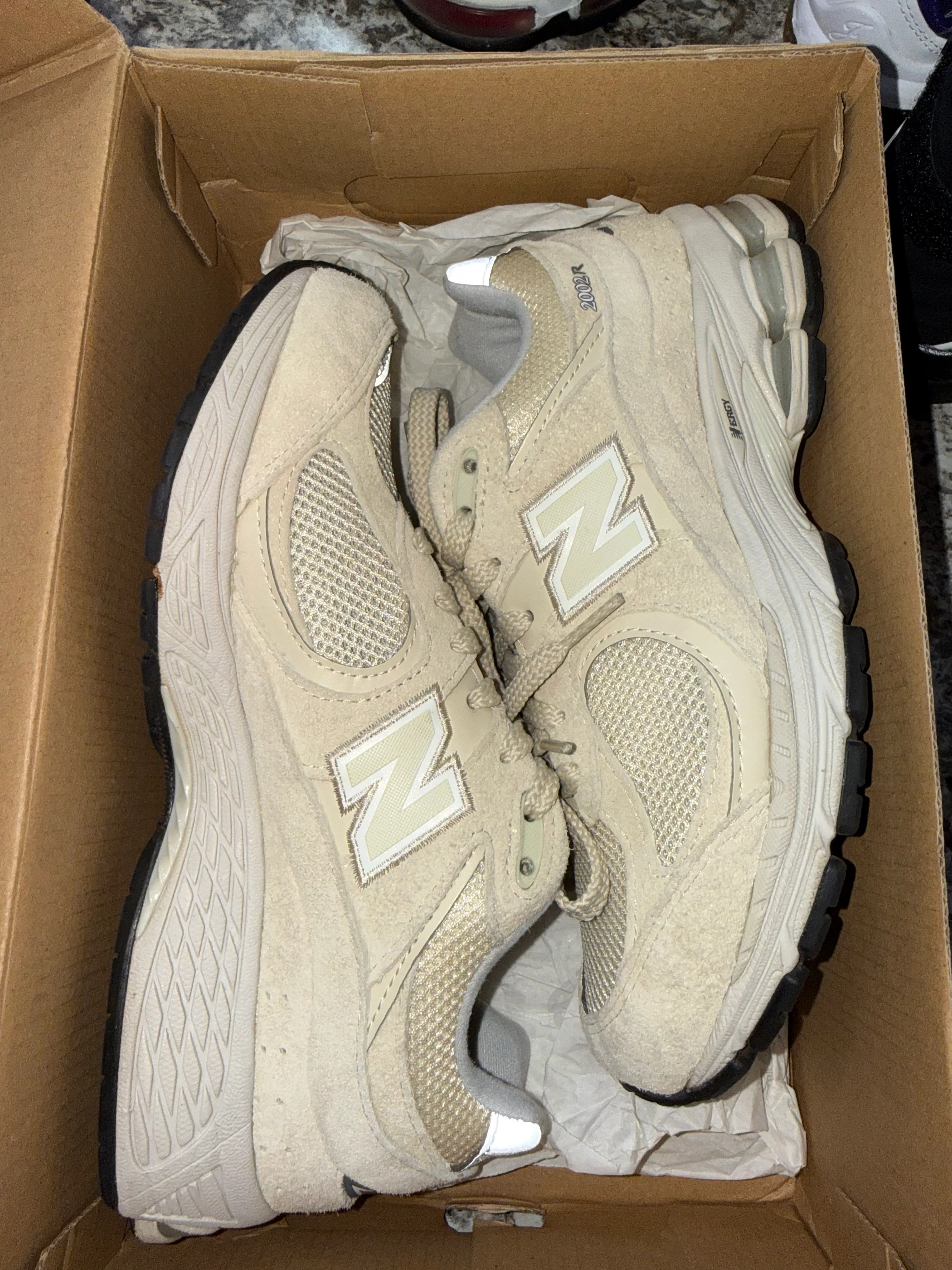 New Balance 2002R Bone Light Aluminum - Image 6