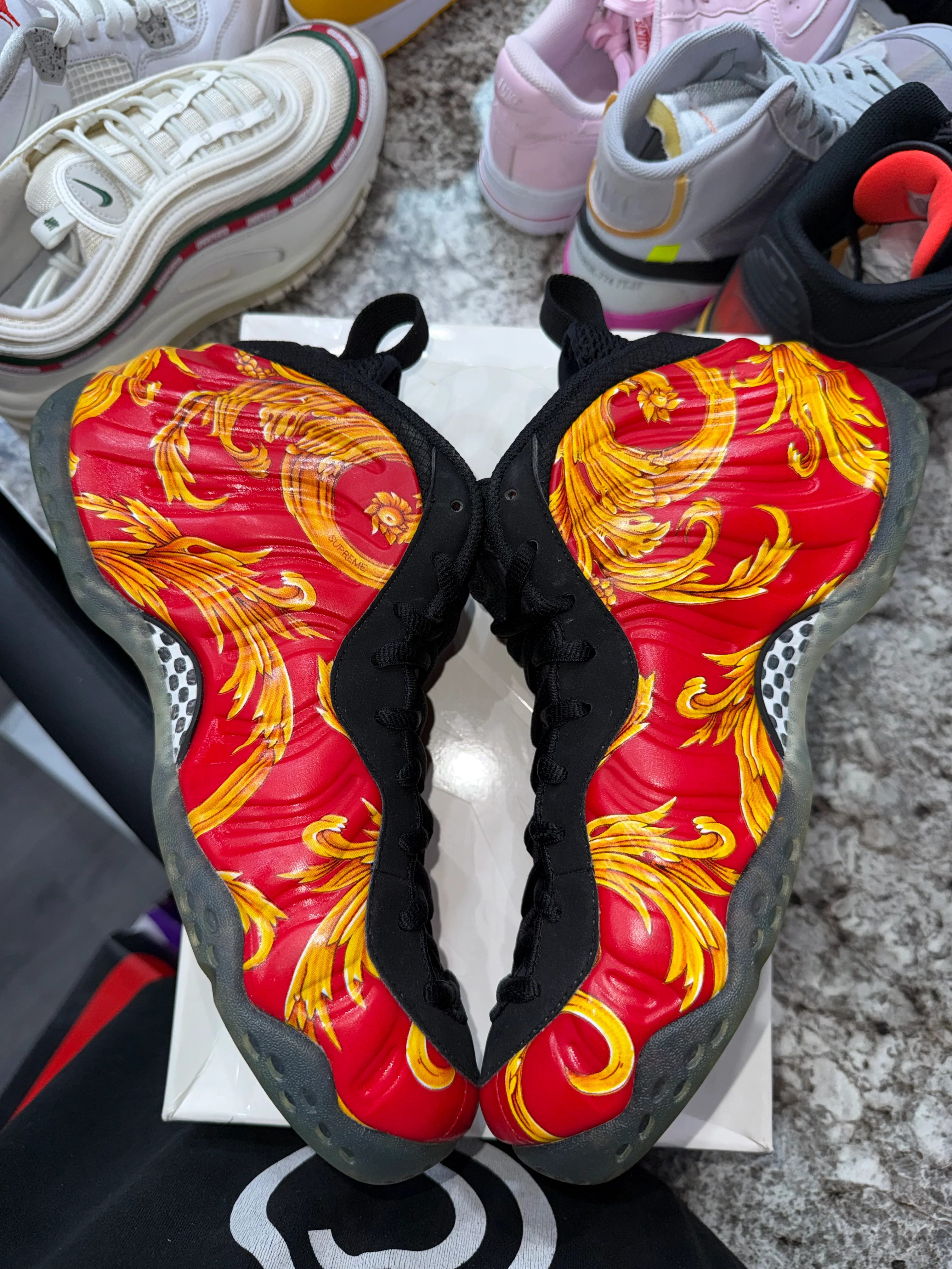 Nike Air Foamposite One Supreme Red - Image 4