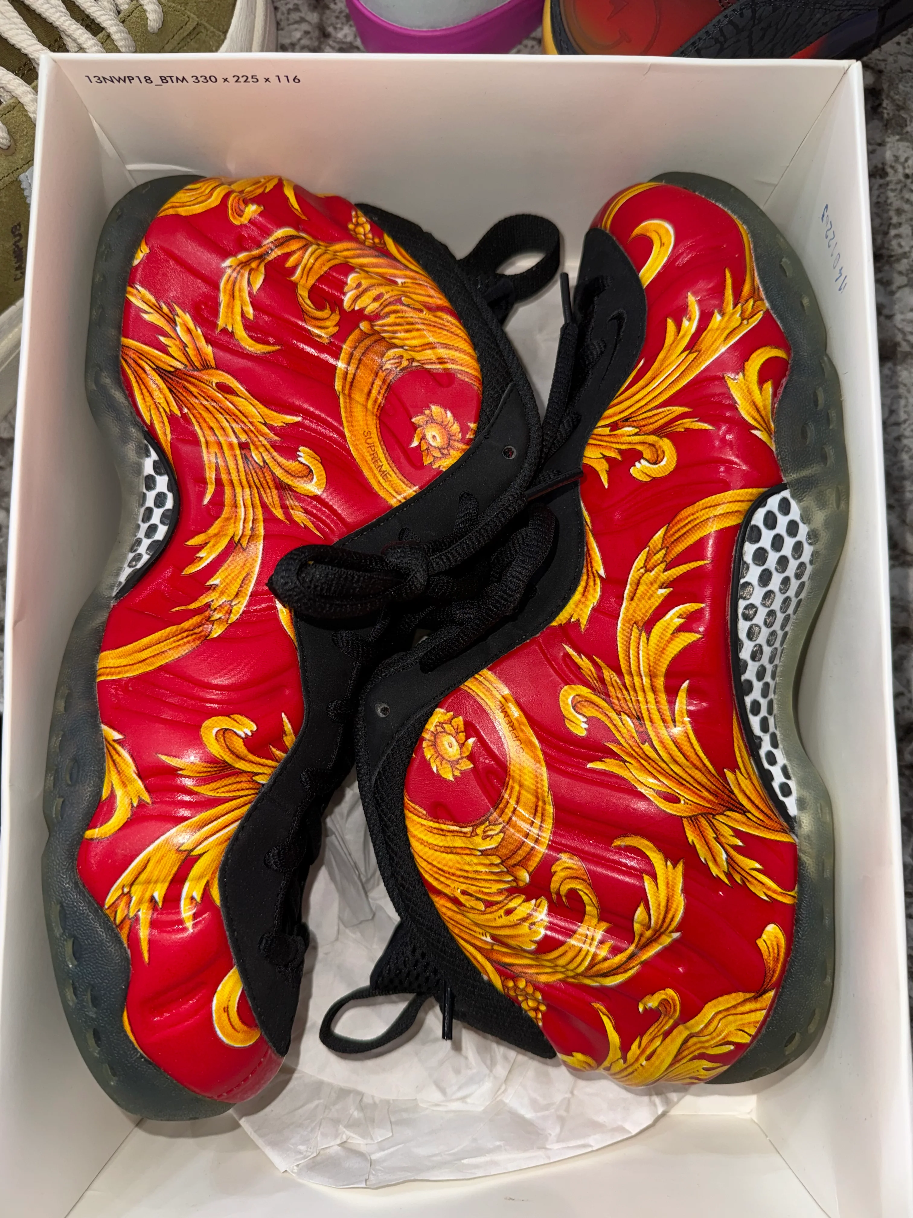 Nike Air Foamposite One Supreme Red - Image 6