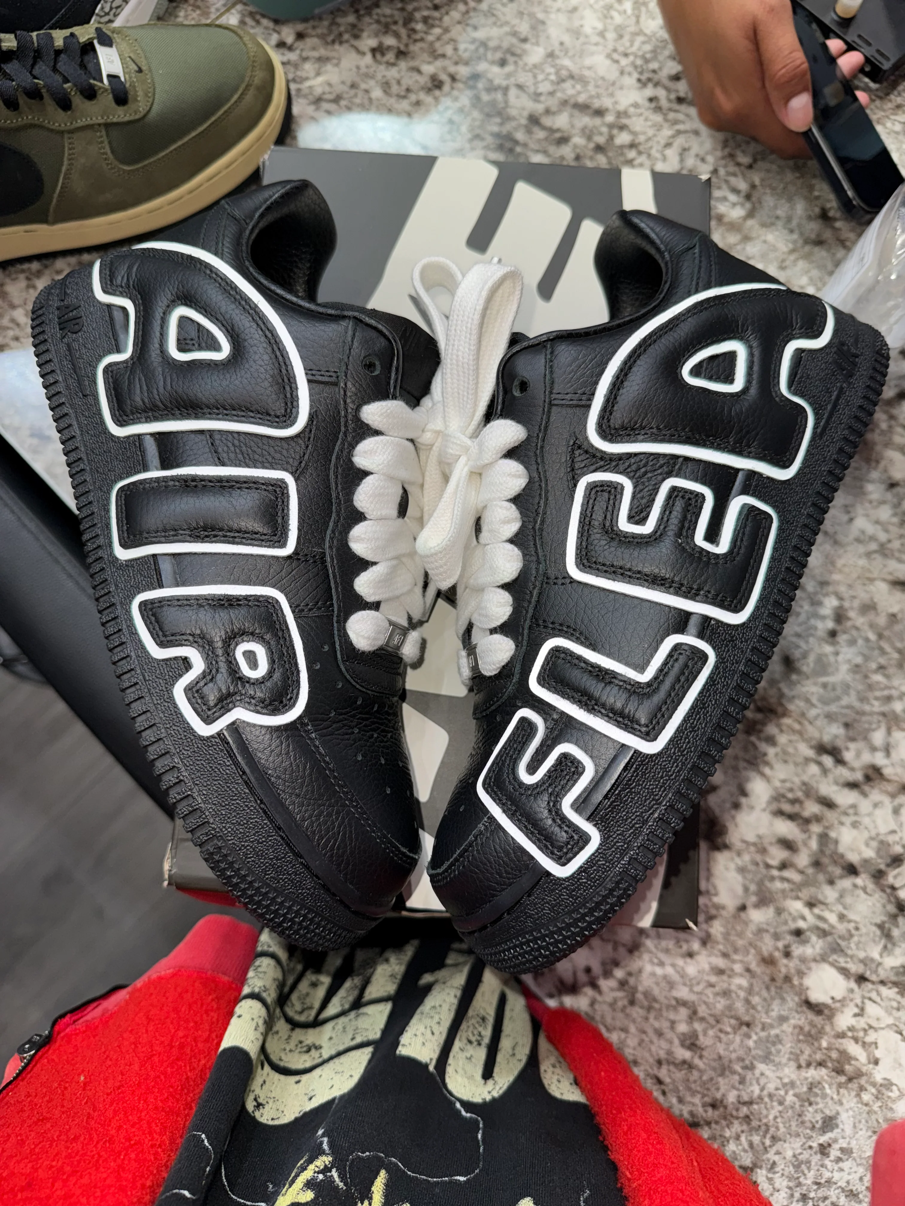 Nike Air Force 1 Low Cactus Plant Flea Market Black (2024) - Image 2