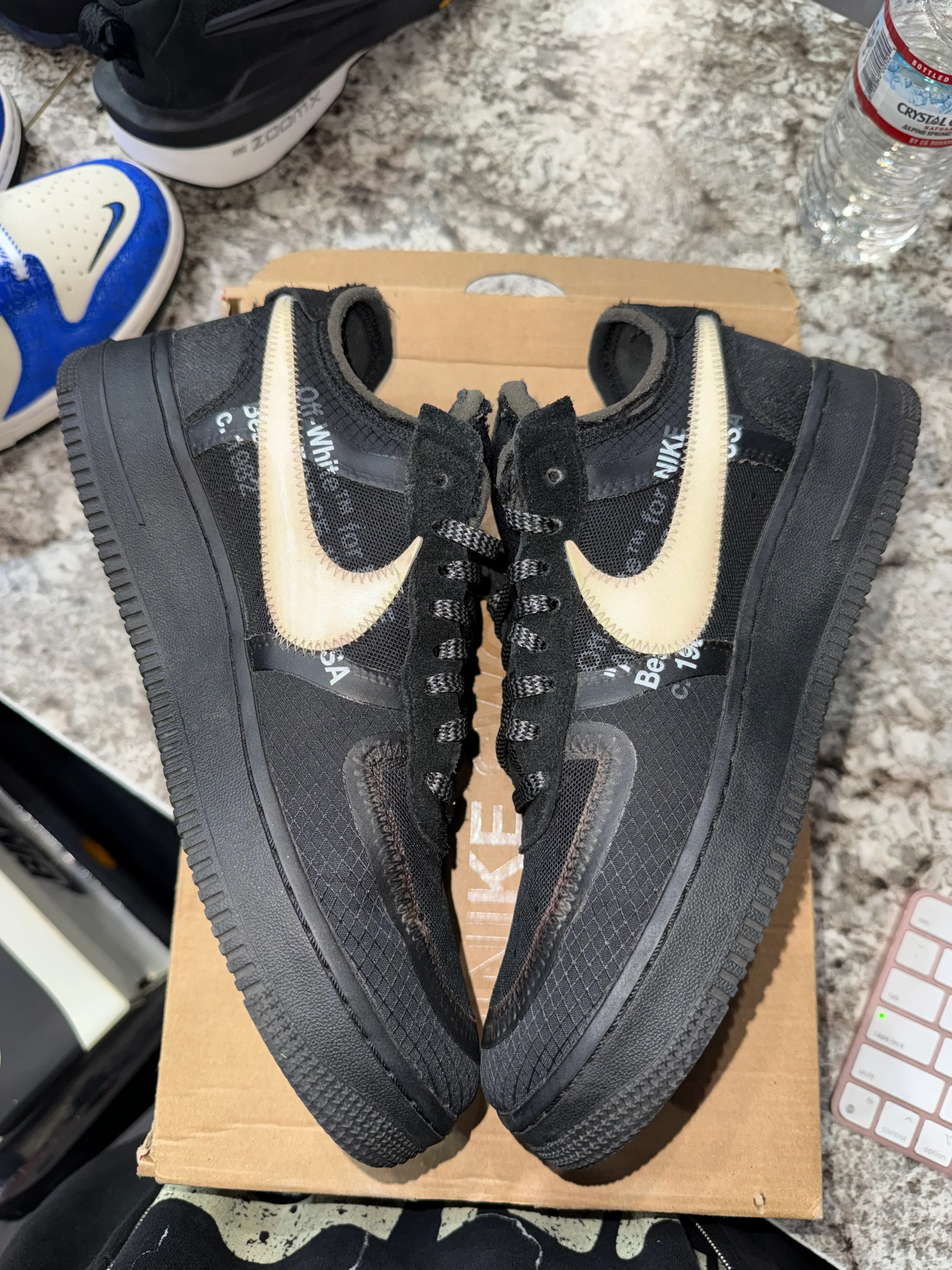Nike Air Force 1 Low Off-White Black White - Image 4