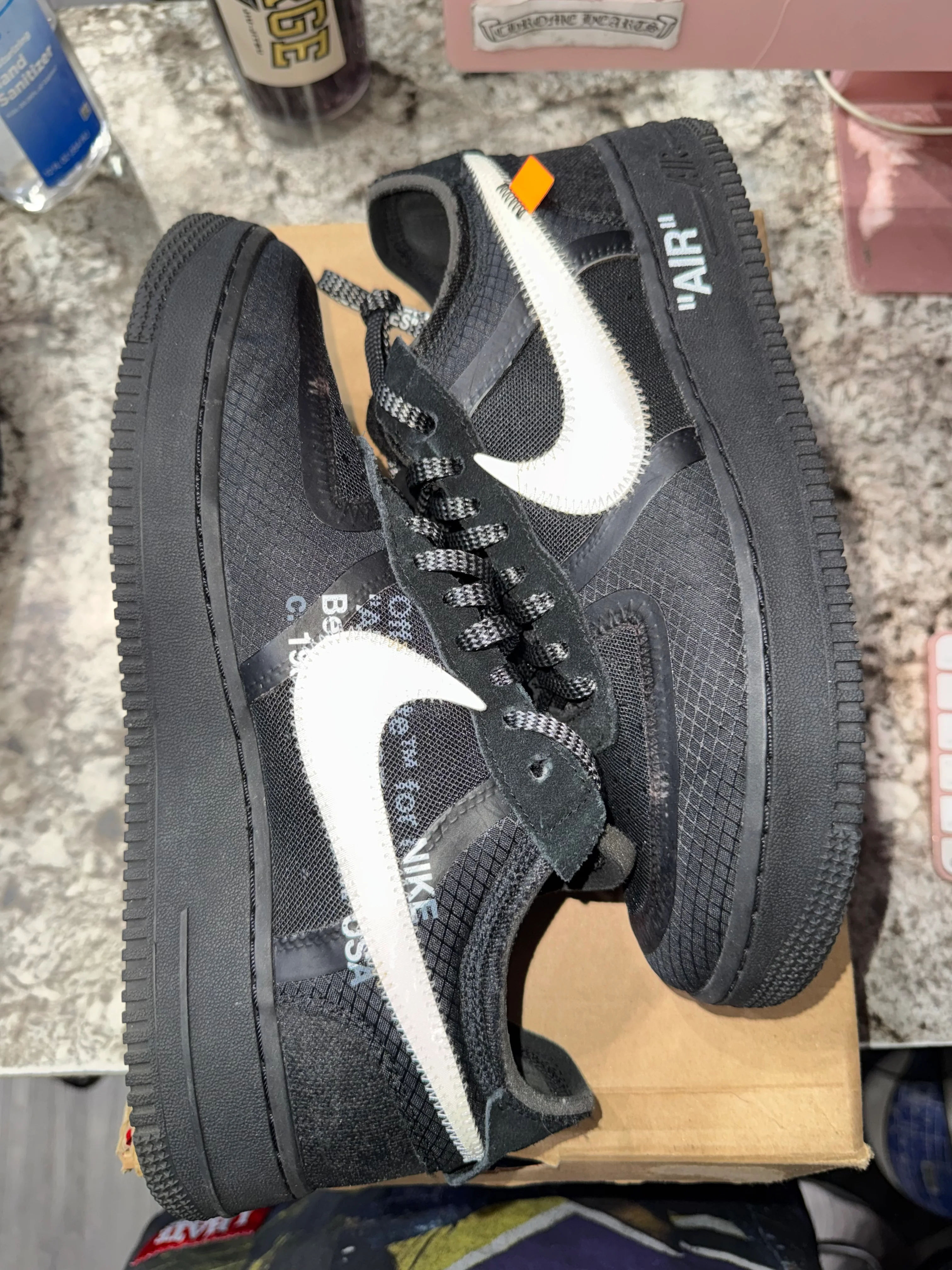 Nike Air Force 1 Low Off-White Black White - Image 2