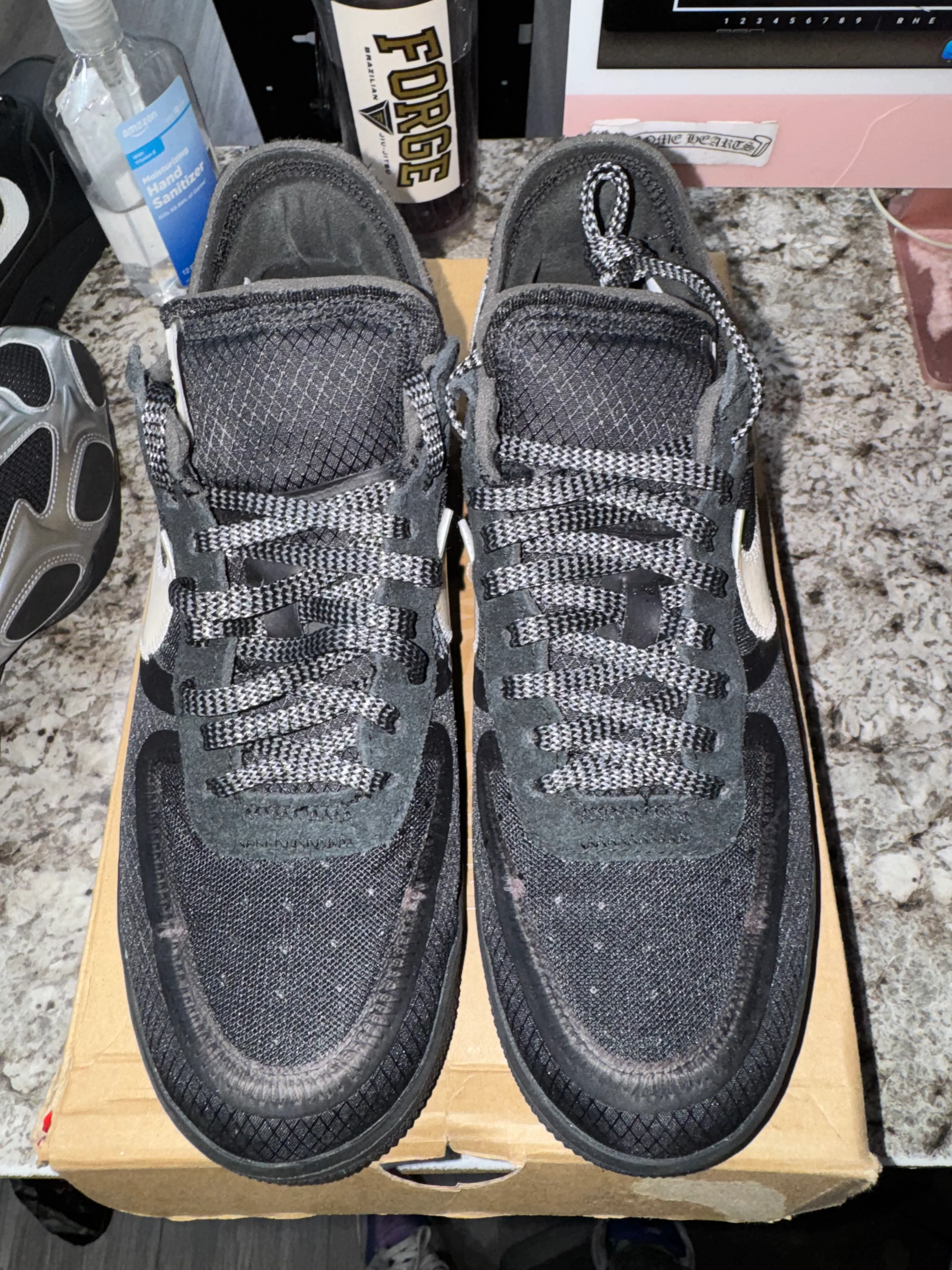 Nike Air Force 1 Low Off-White Black White - Image 4
