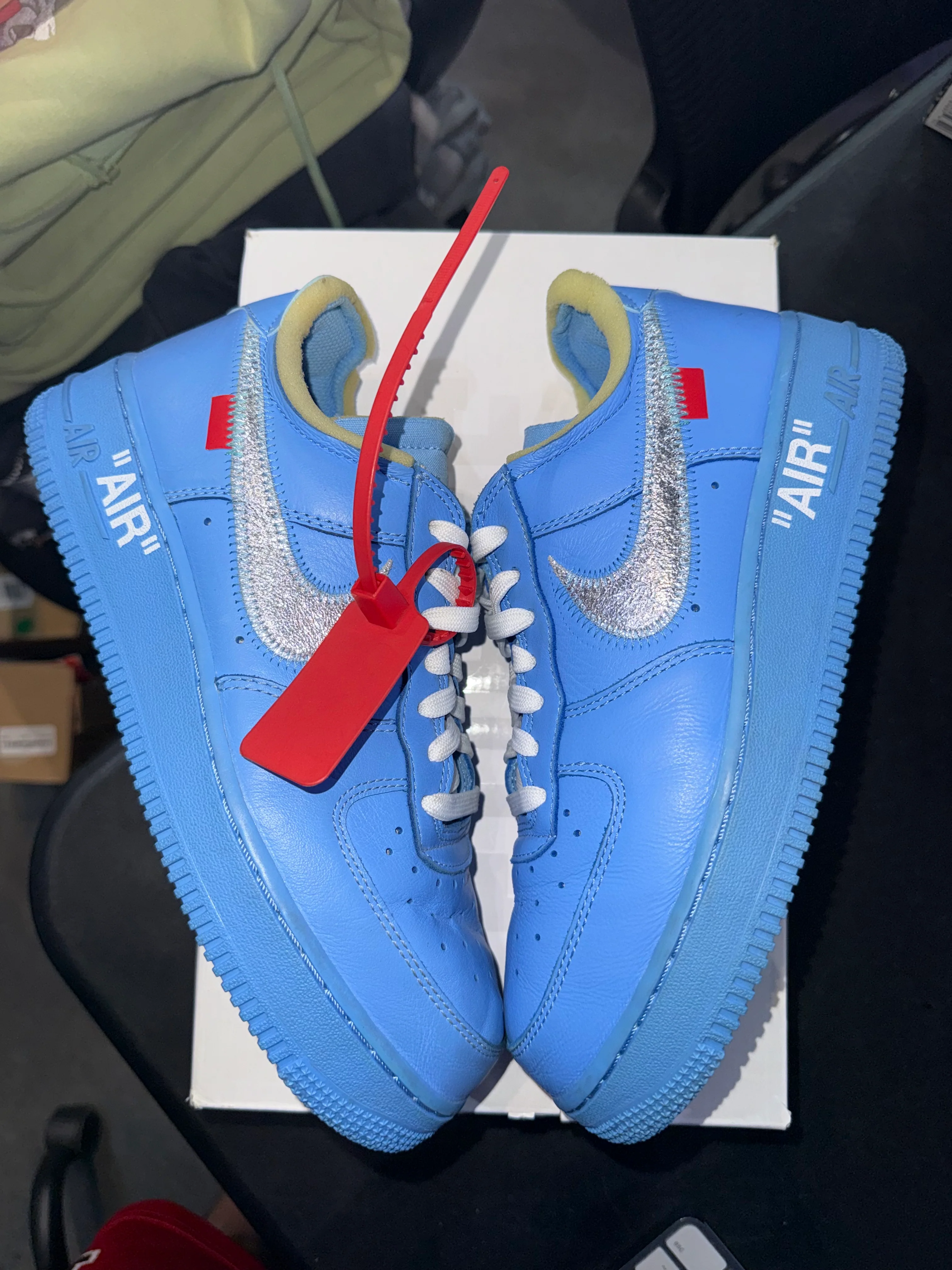 Nike Air Force 1 Low Off-White MCA University Blue - Image 2