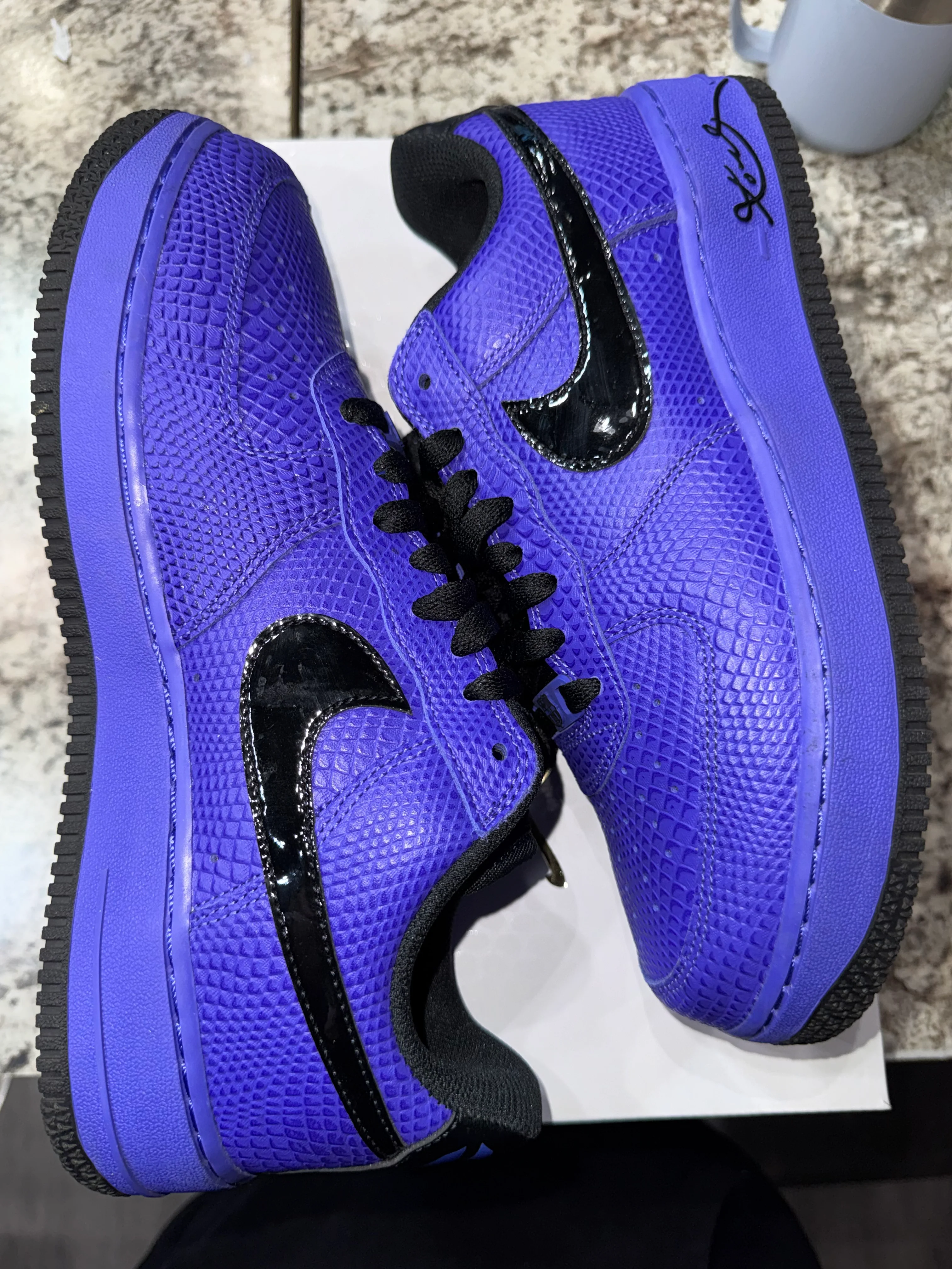 Nike Air Force 1 Low Protro Kobe Bryant x FC Barcelona Persian Violet - Image 3