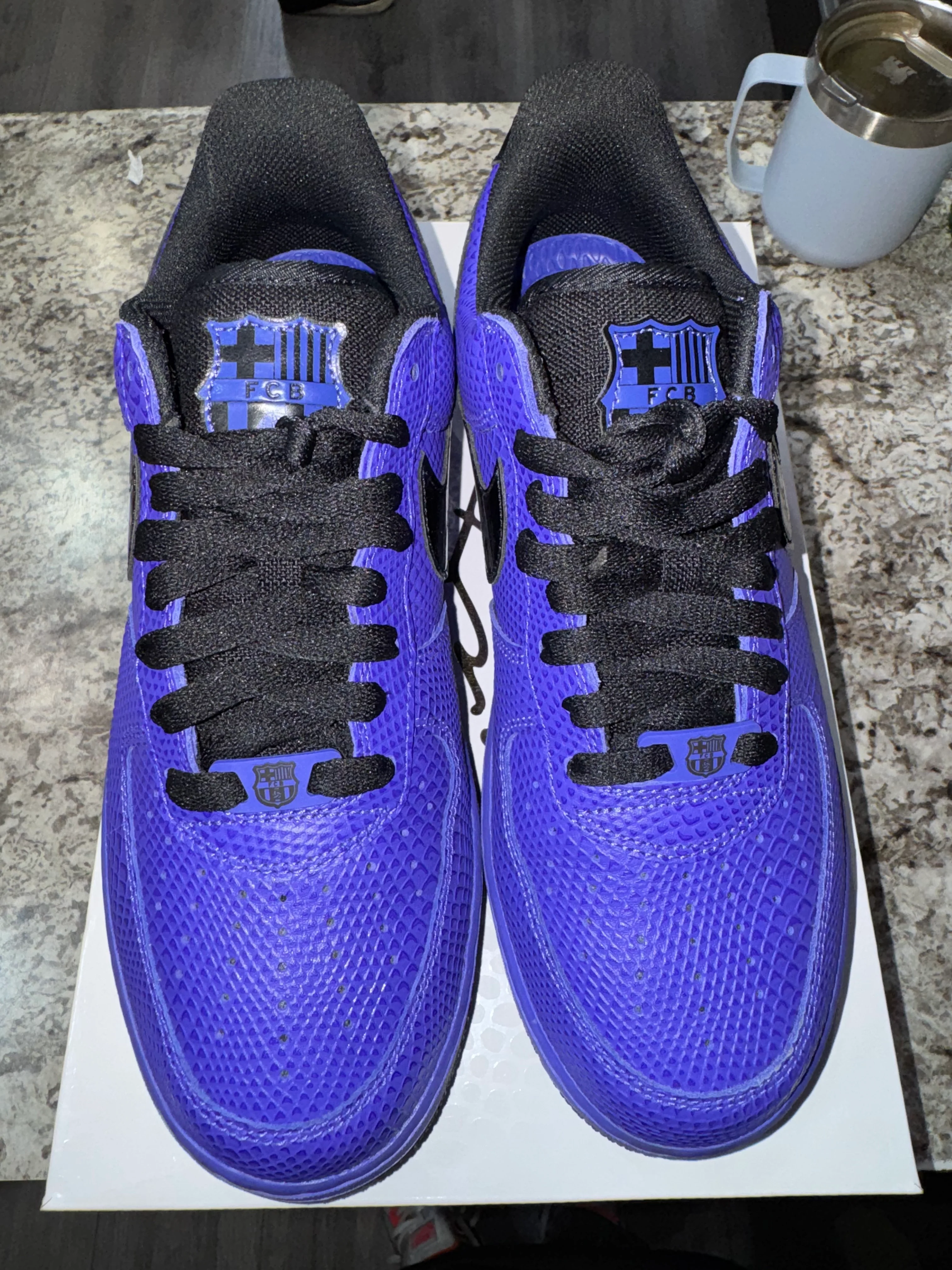 Nike Air Force 1 Low Protro Kobe Bryant x FC Barcelona Persian Violet - Image 5