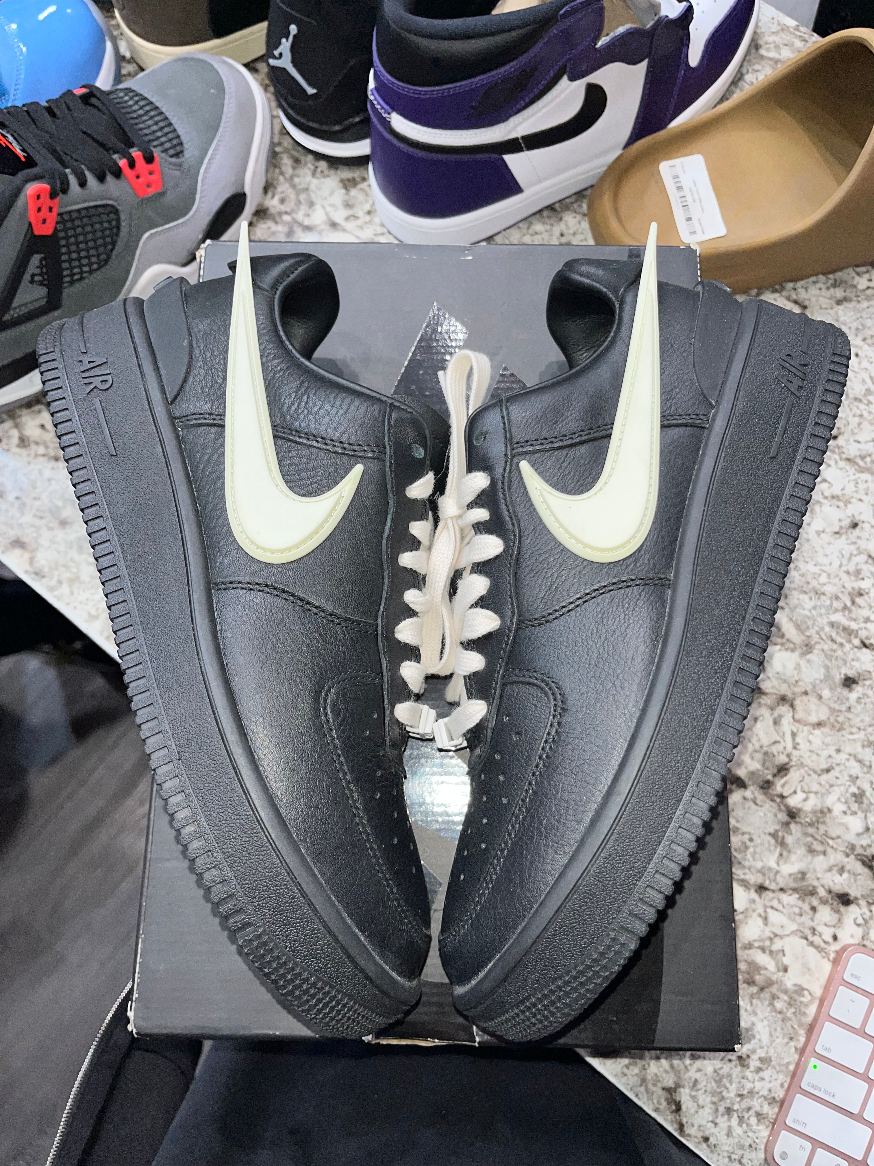 Nike Air Force 1 Low SP AMBUSH Black - Image 3