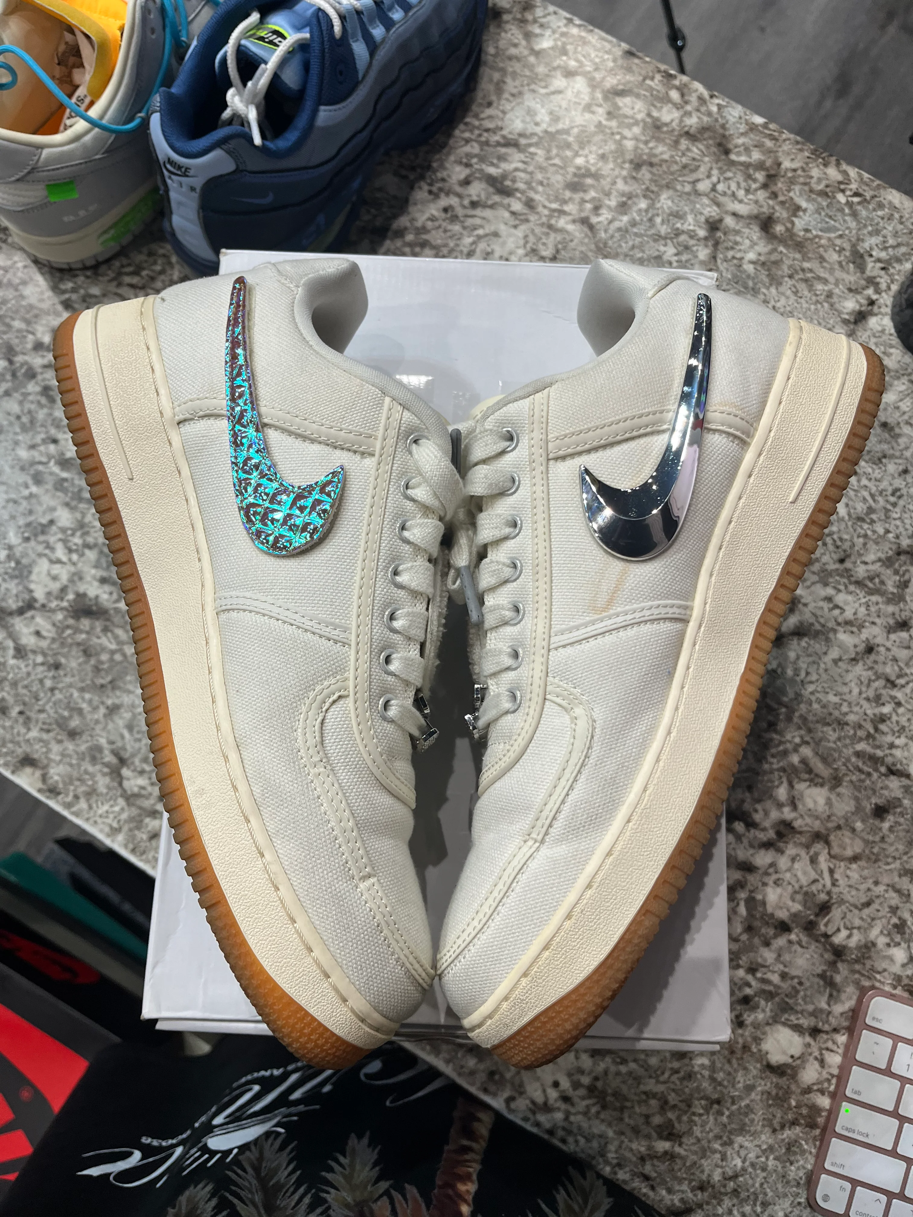Nike Air Force 1 Low Travis Scott Sail - Image 4
