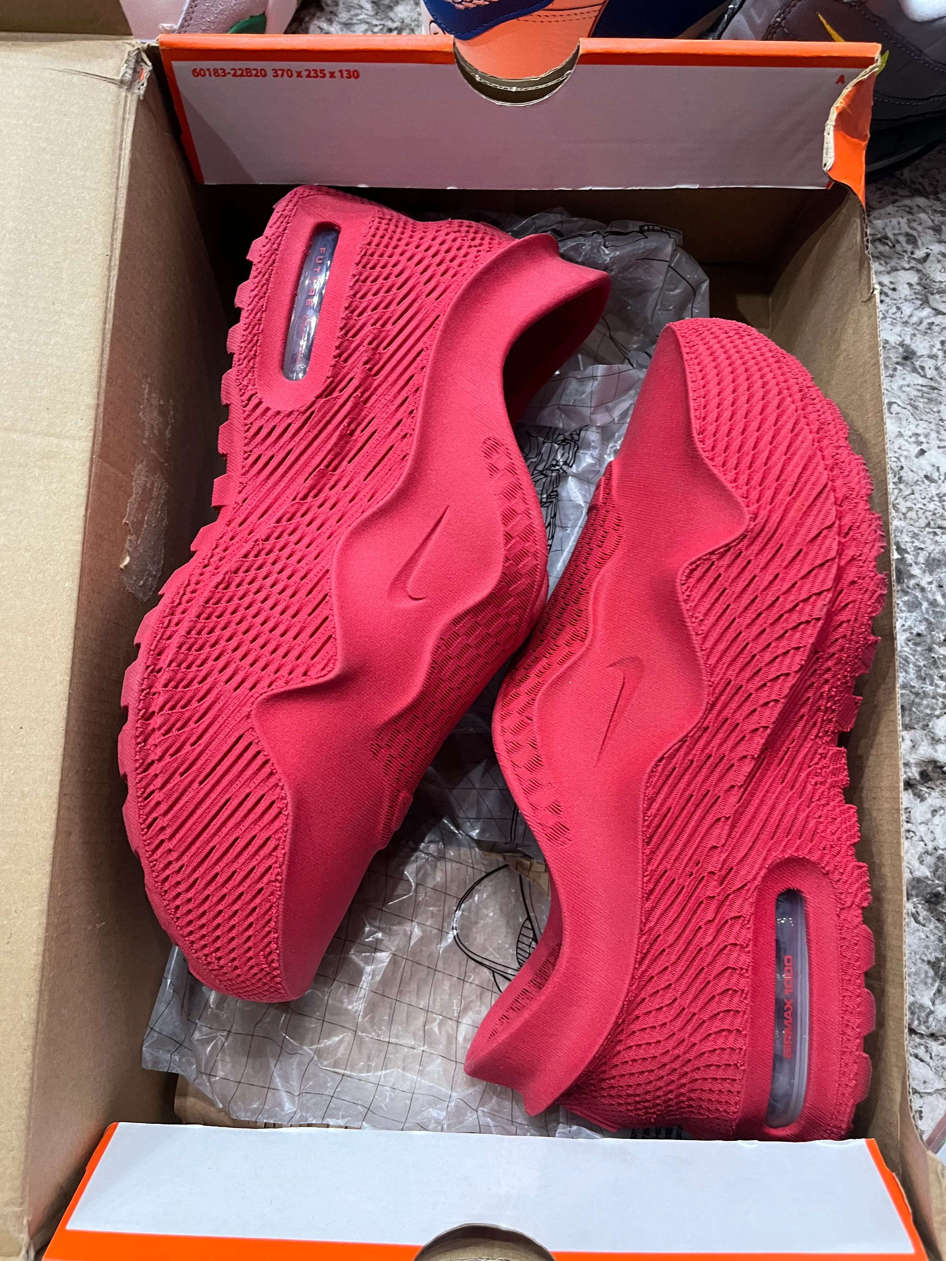 Nike Air Max 1000 Red - Image 6