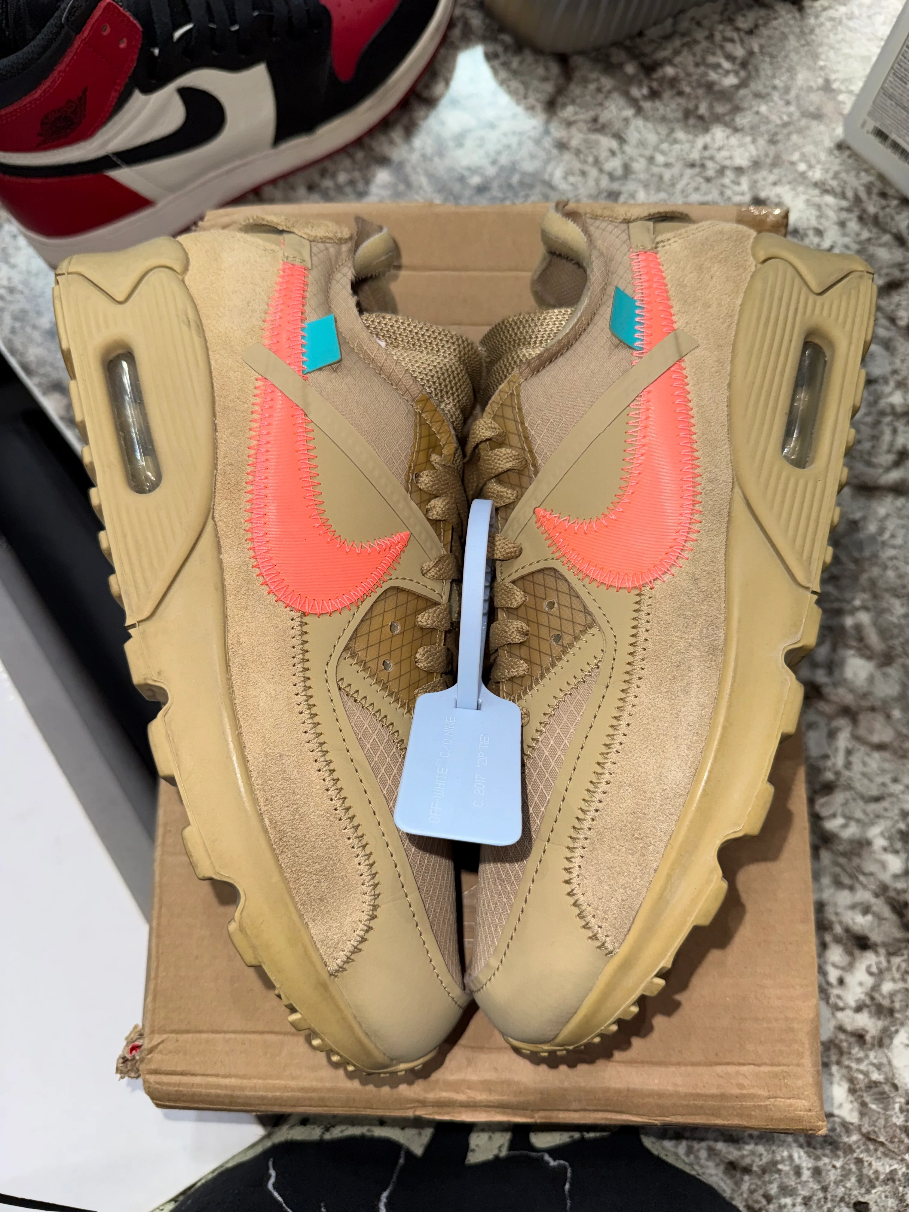 Nike Air Max 90 Off-White Desert Ore - Image 3