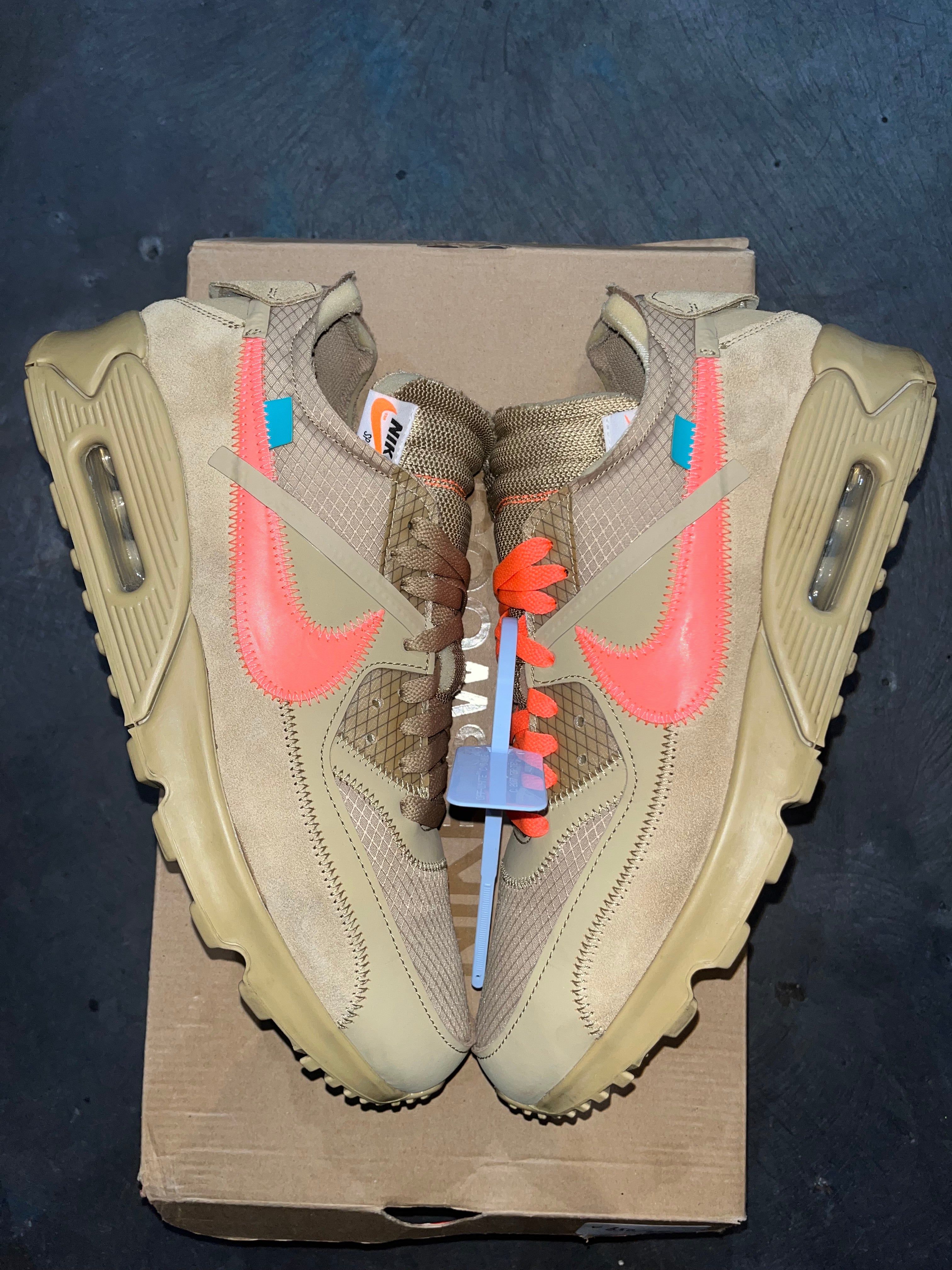 Nike Air Max 90 Off-White Desert Ore - Image 2