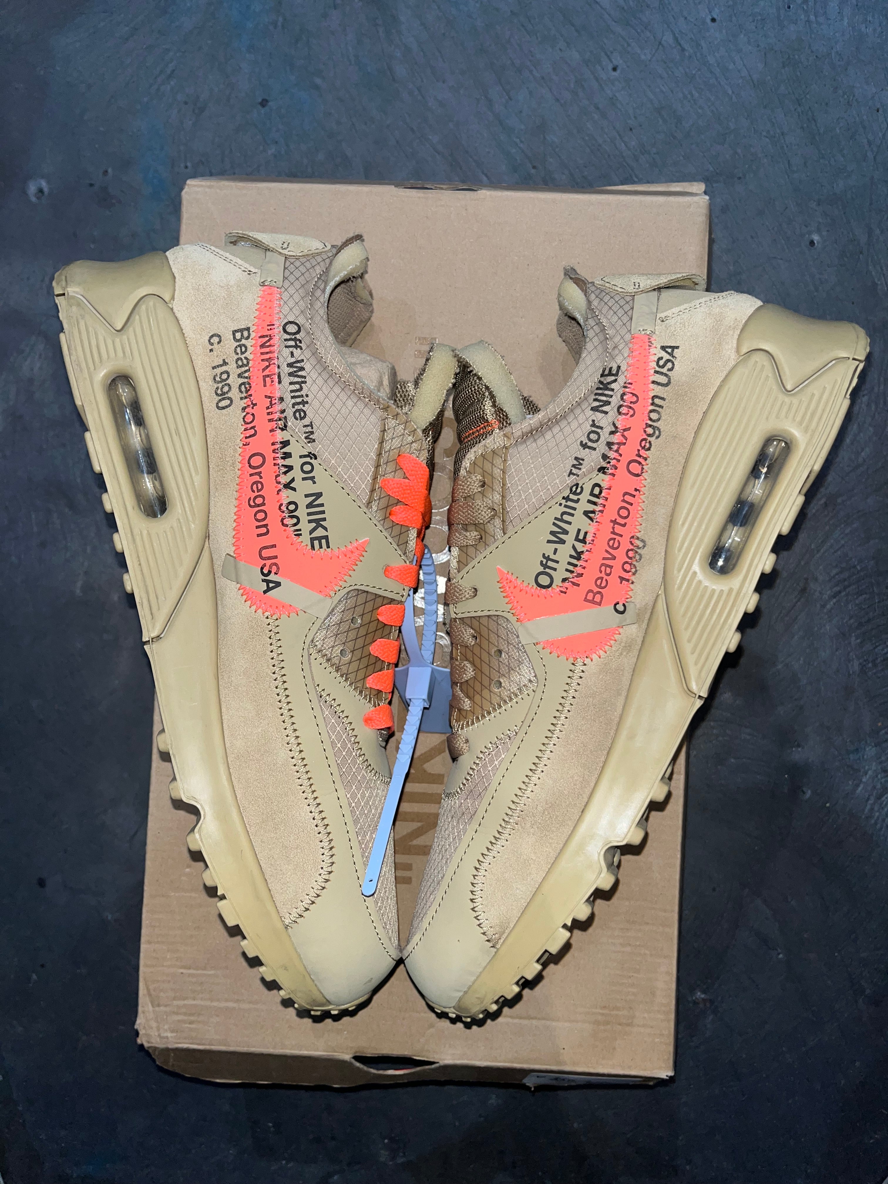 Nike Air Max 90 Off-White Desert Ore - Image 3