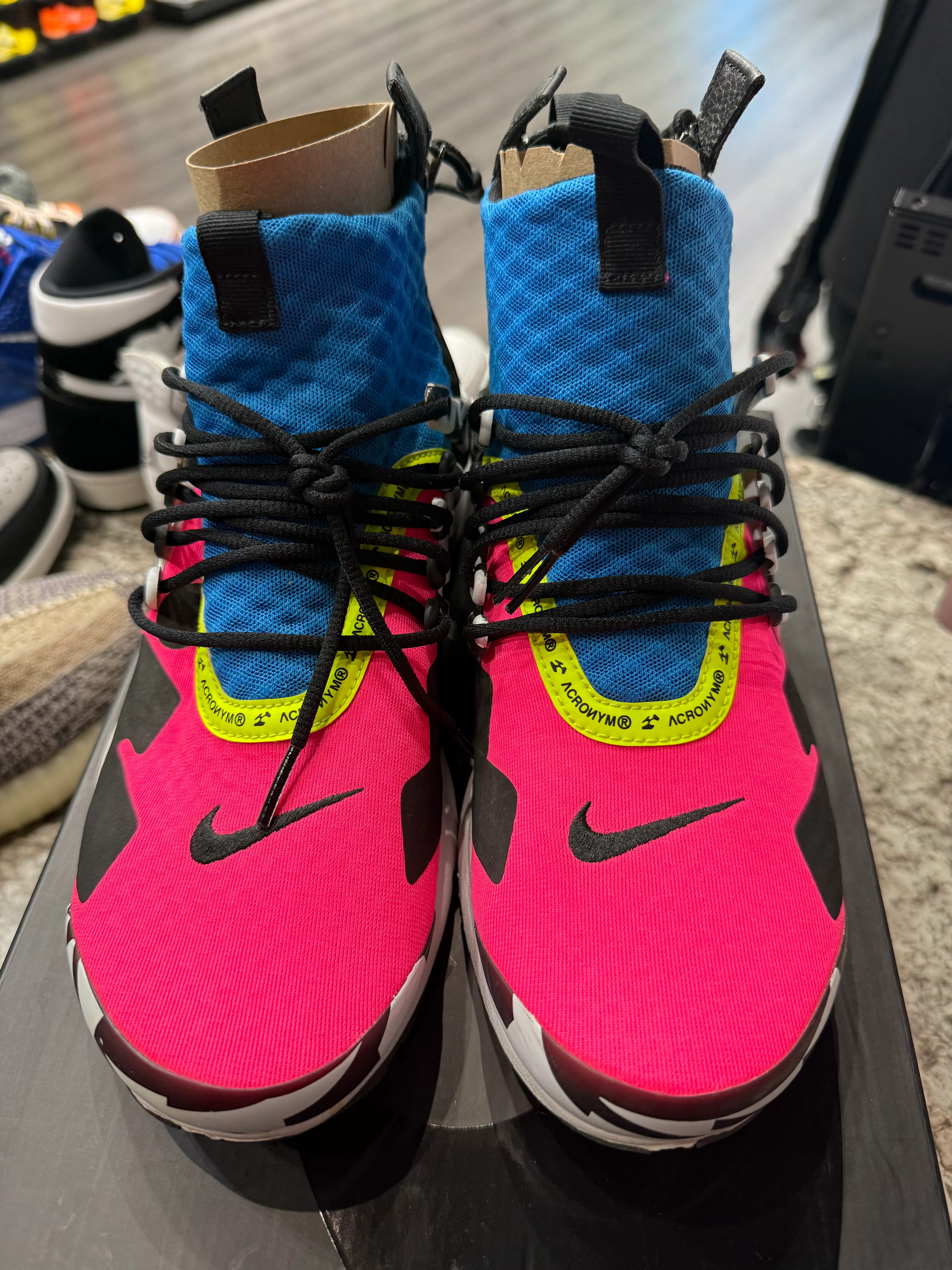 Nike Air Presto Mid Acronym Racer Pink - Image 2