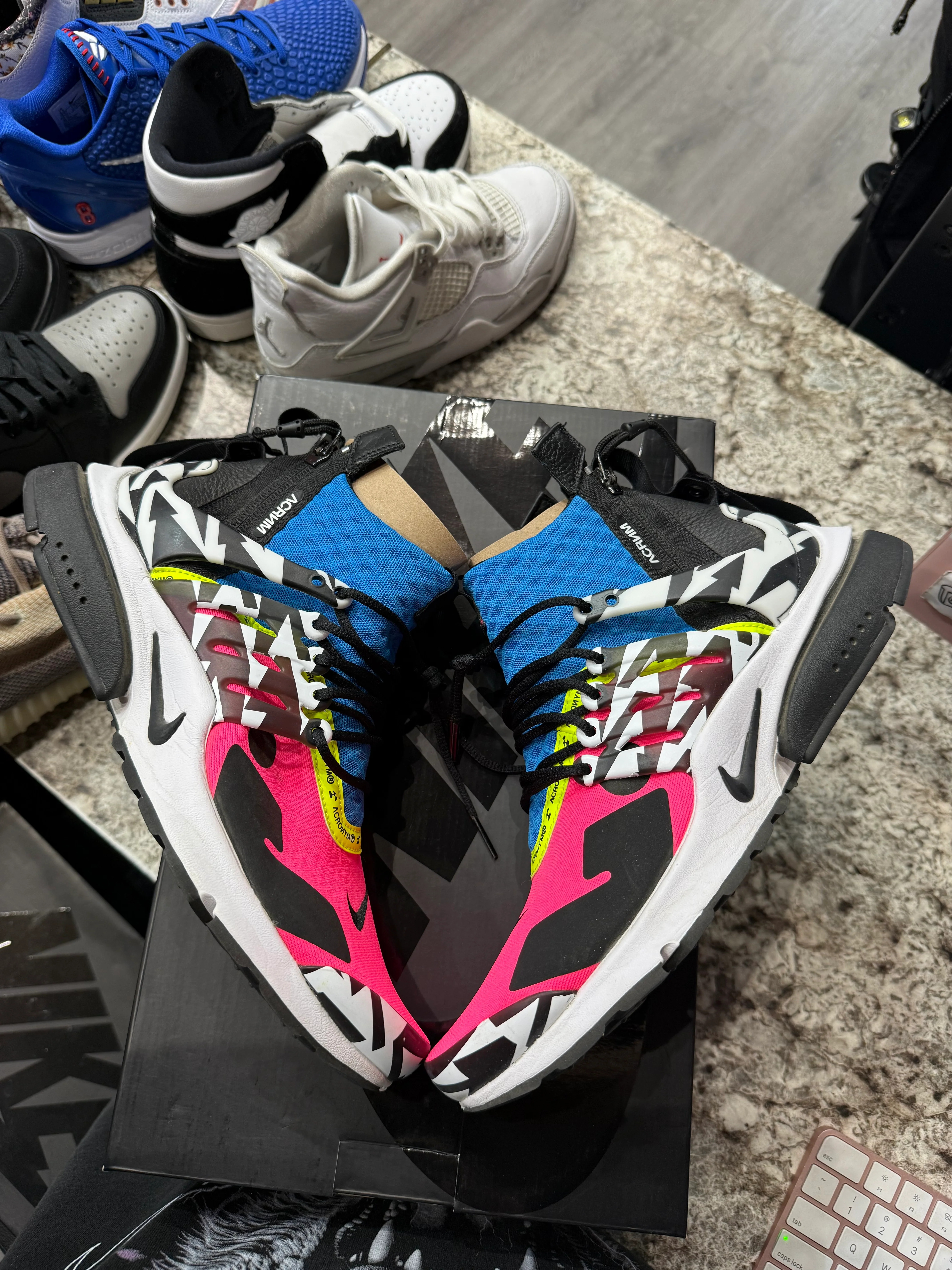 Nike Air Presto Mid Acronym Racer Pink - Image 3