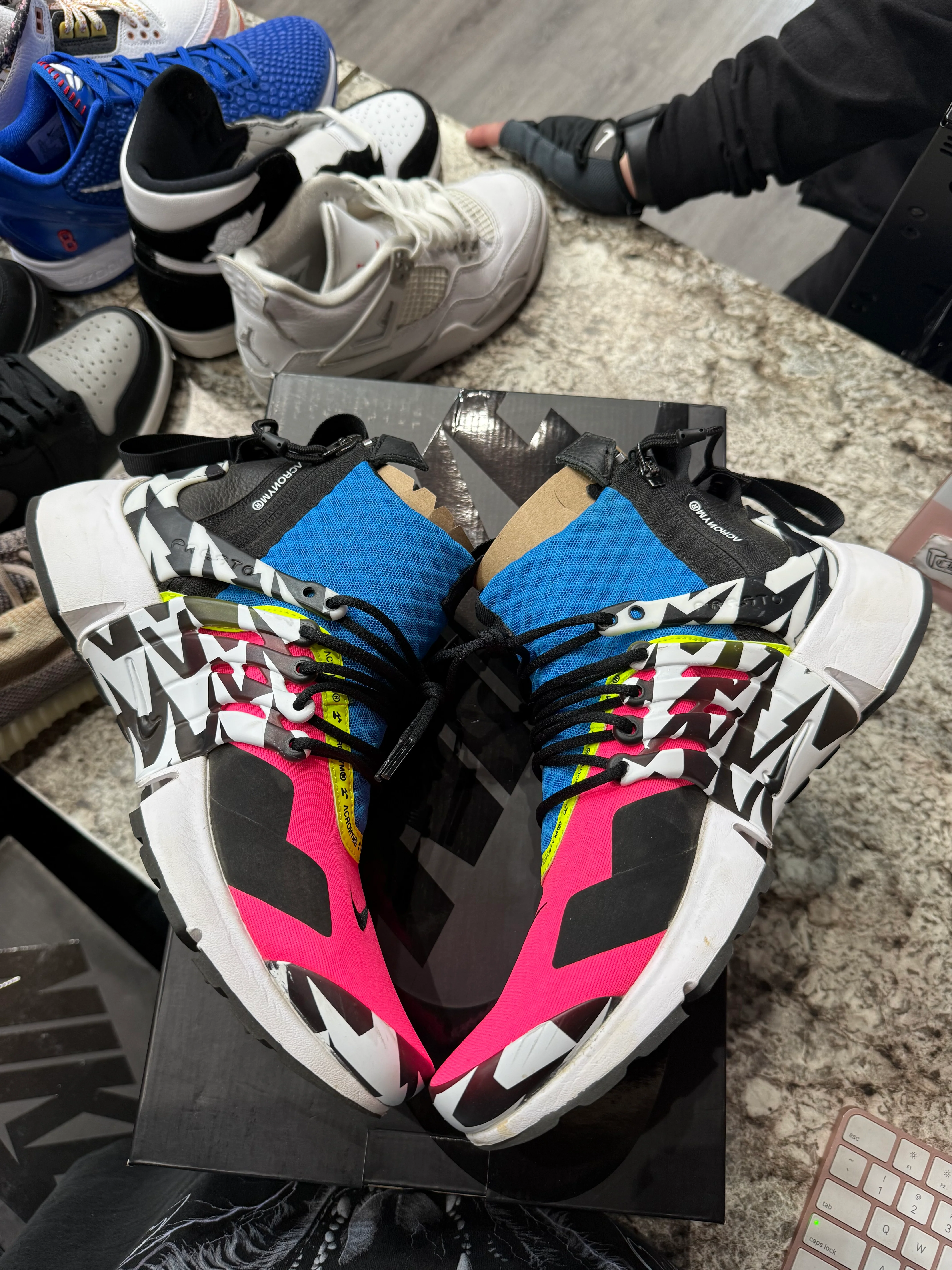 Nike Air Presto Mid Acronym Racer Pink - Image 4