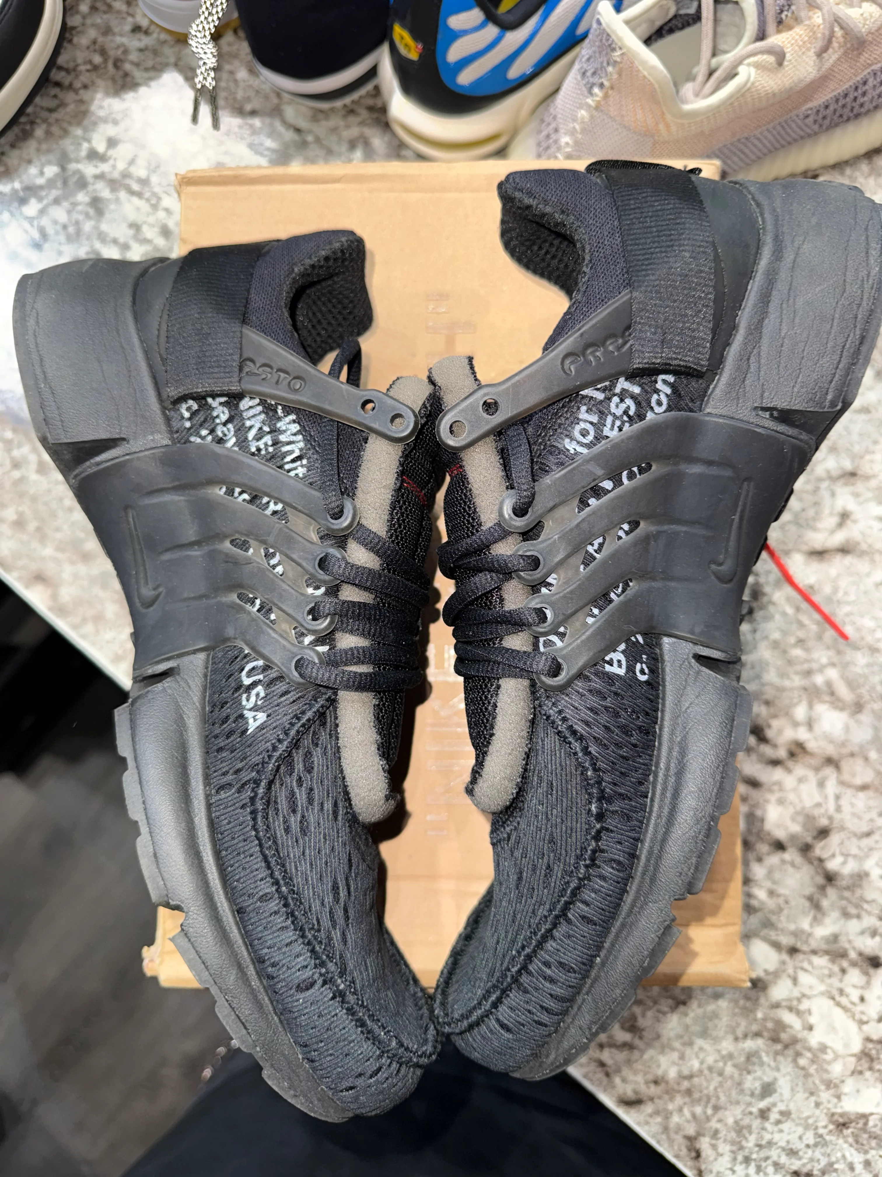 Nike Air Presto Off-White Black (2018) (DAMAGED BOX) - Image 4