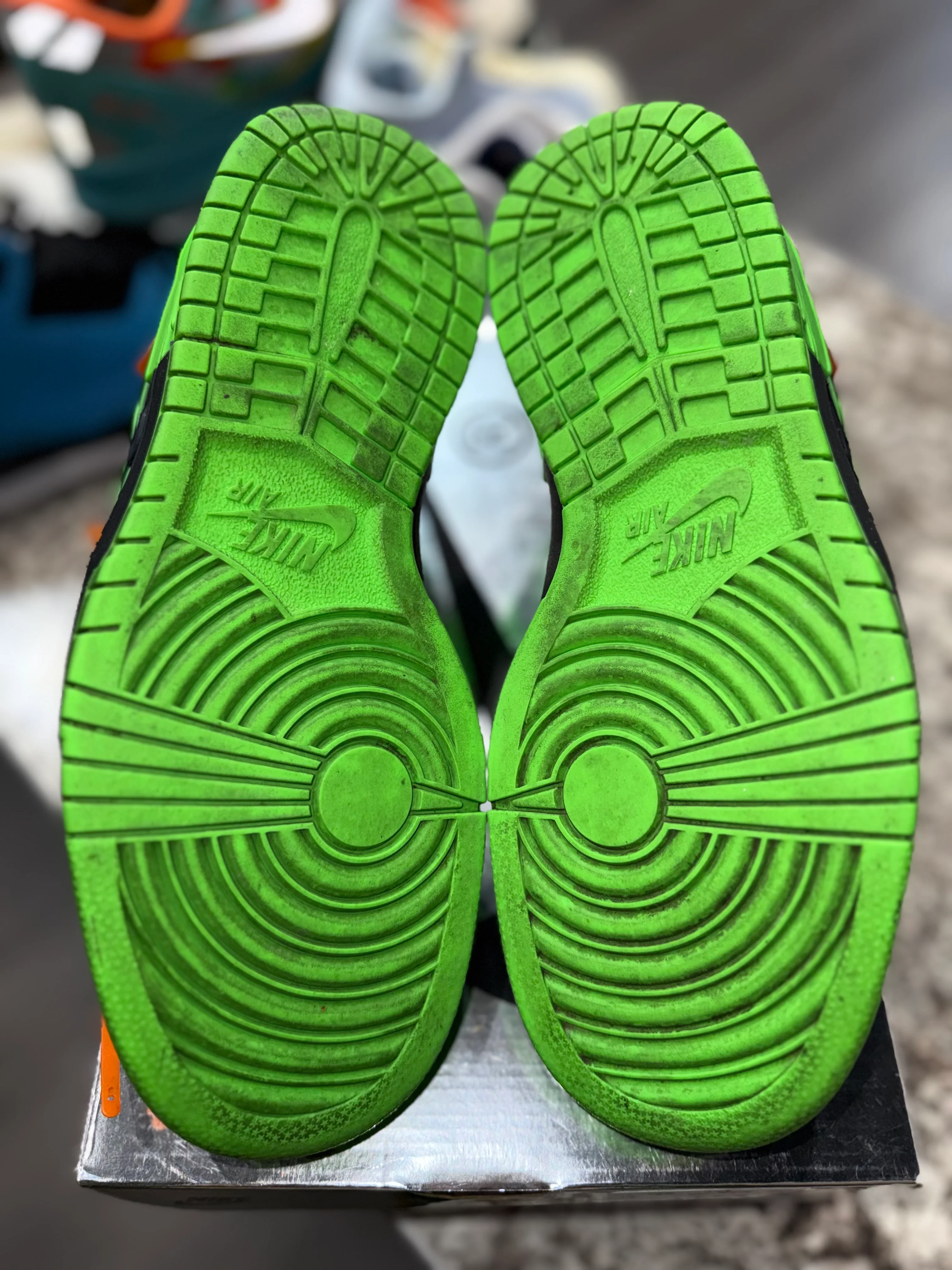 Nike Air Rubber Dunk Off-White Green Strike - Image 4