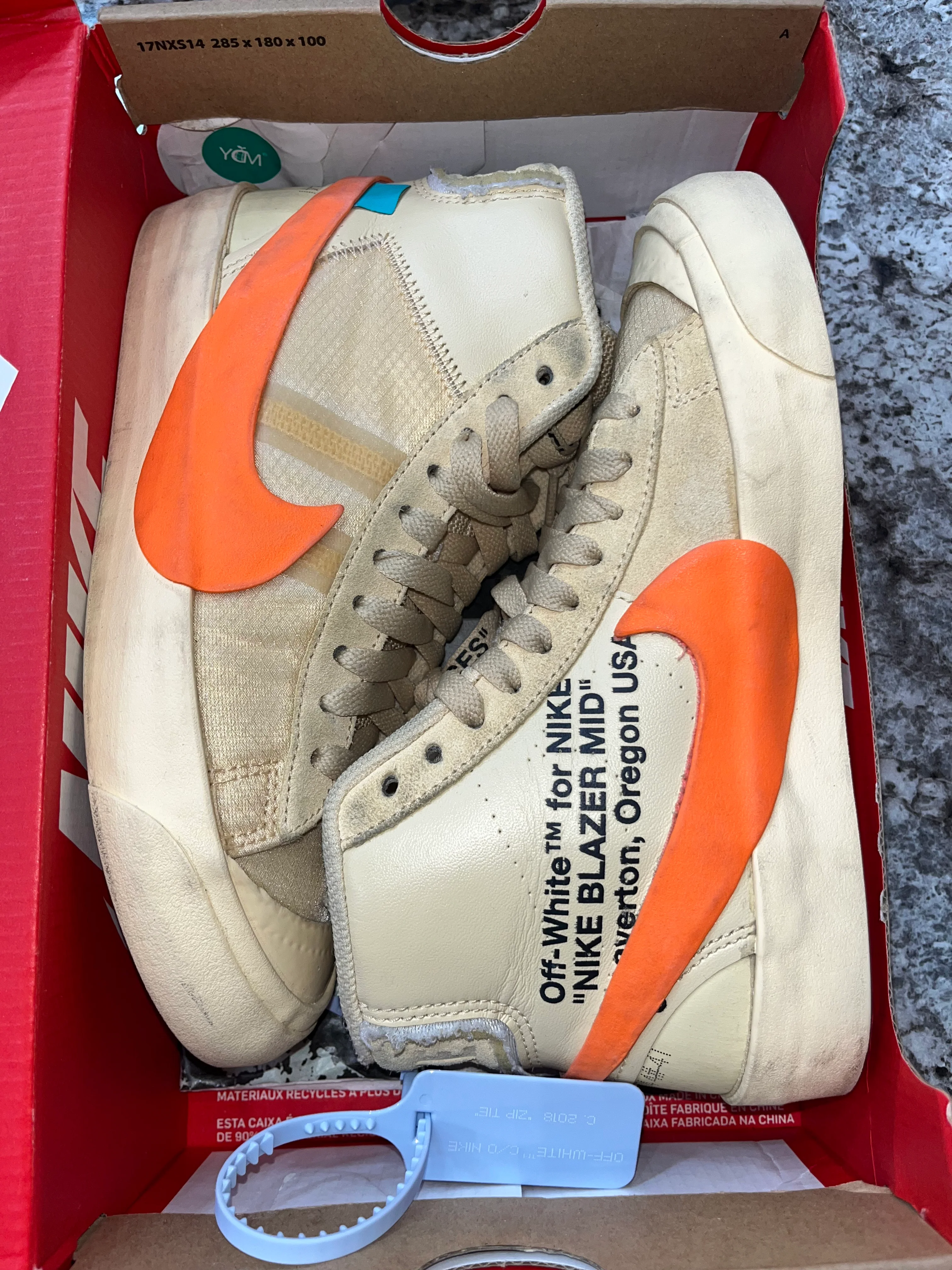 Nike Blazer Mid Off-White All Hallow's Eve - Image 6
