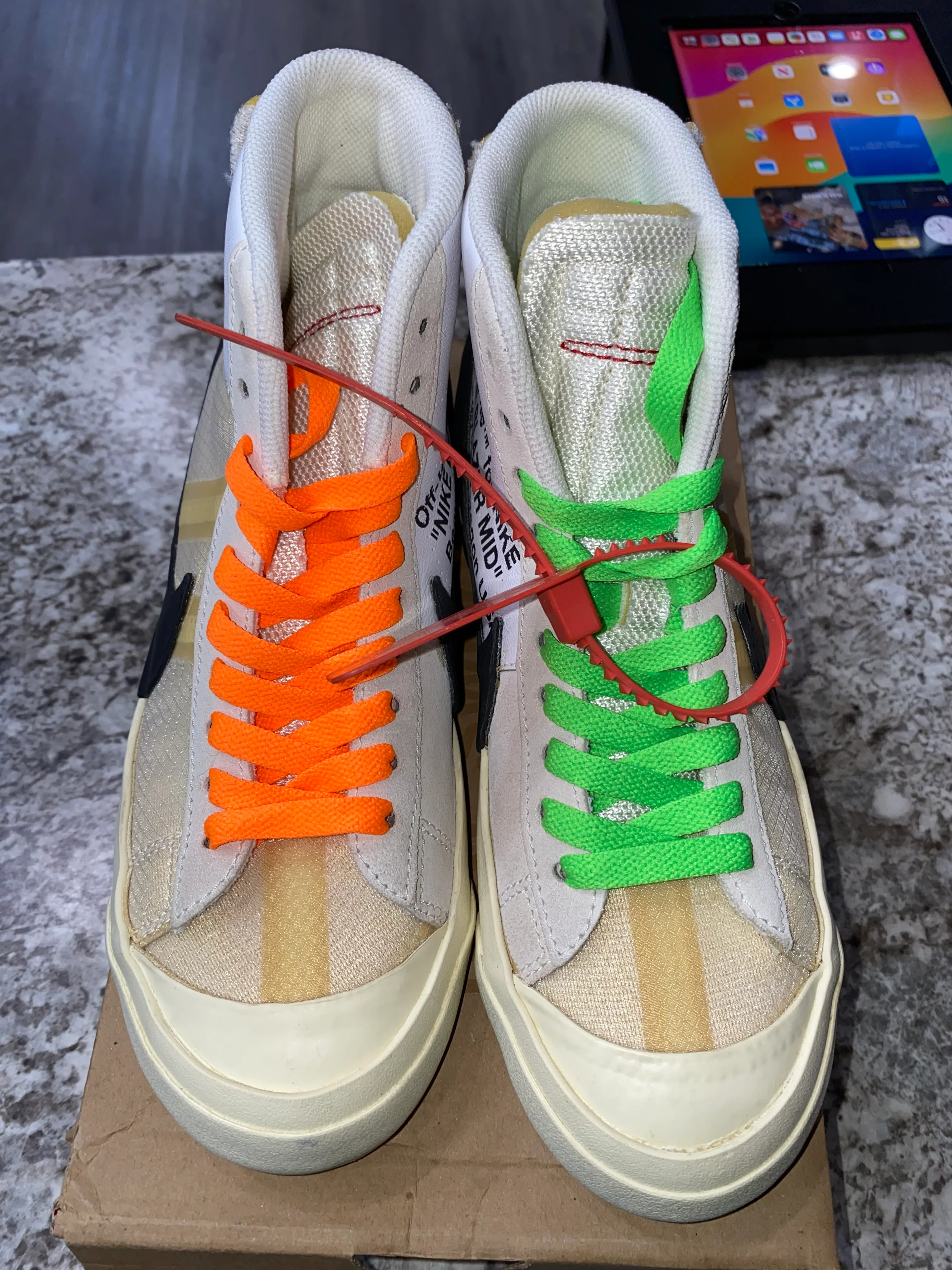 Nike Blazer Mid Off-White (DAMAGED BOX) - Image 5