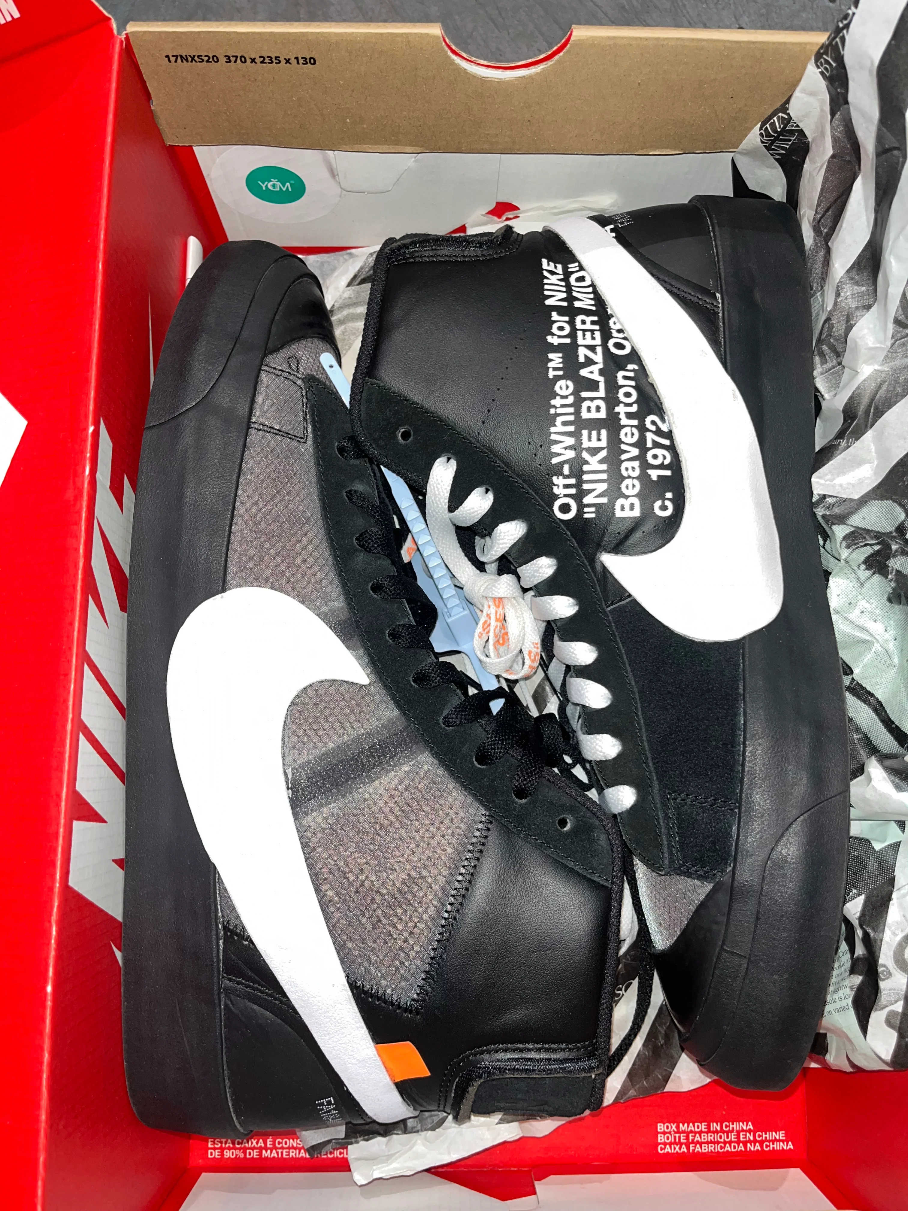 Nike Blazer Mid Off-White Grim Reaper - Image 5