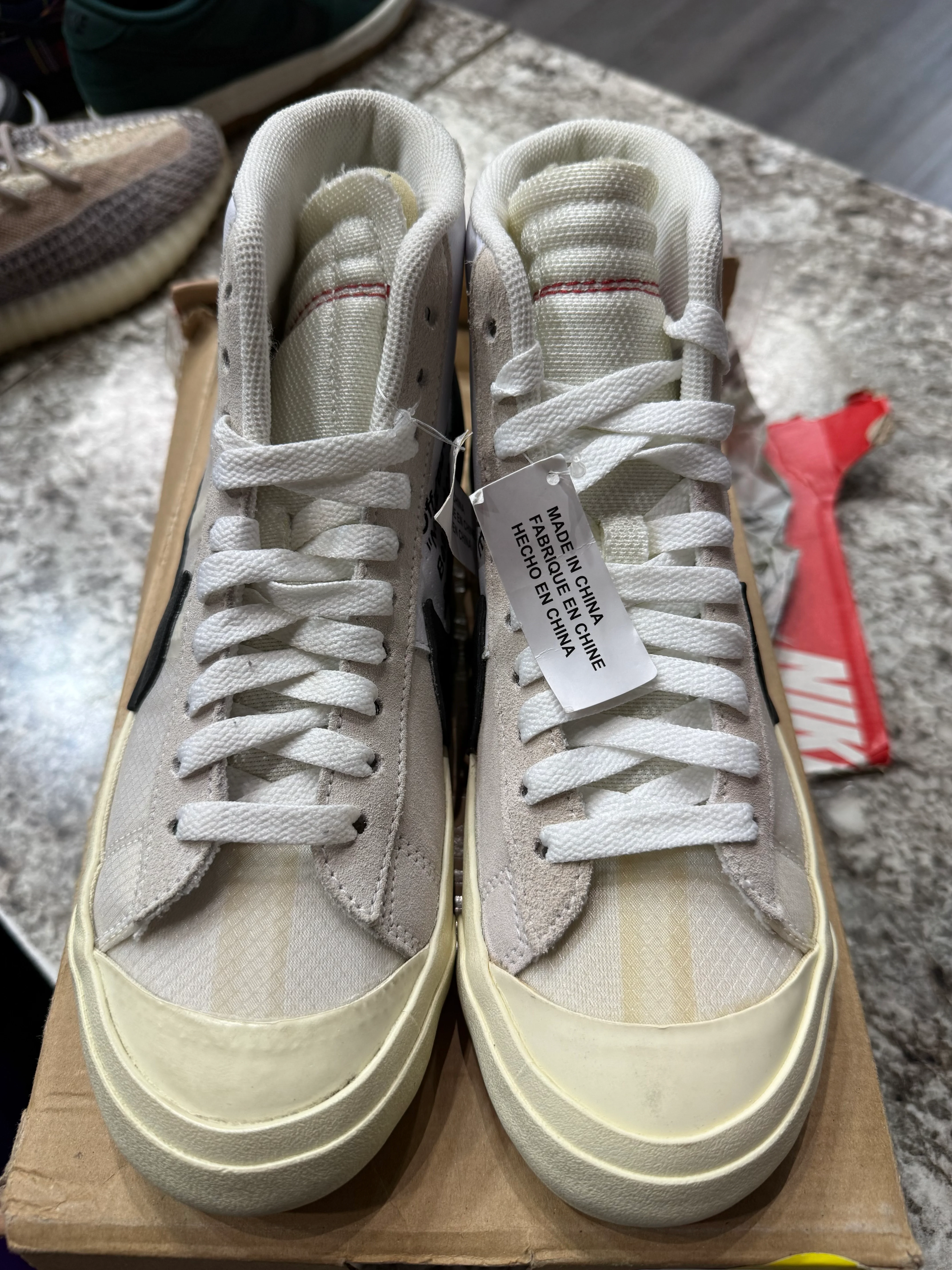 Nike Blazer Mid Off-White (VNDS) - Image 2