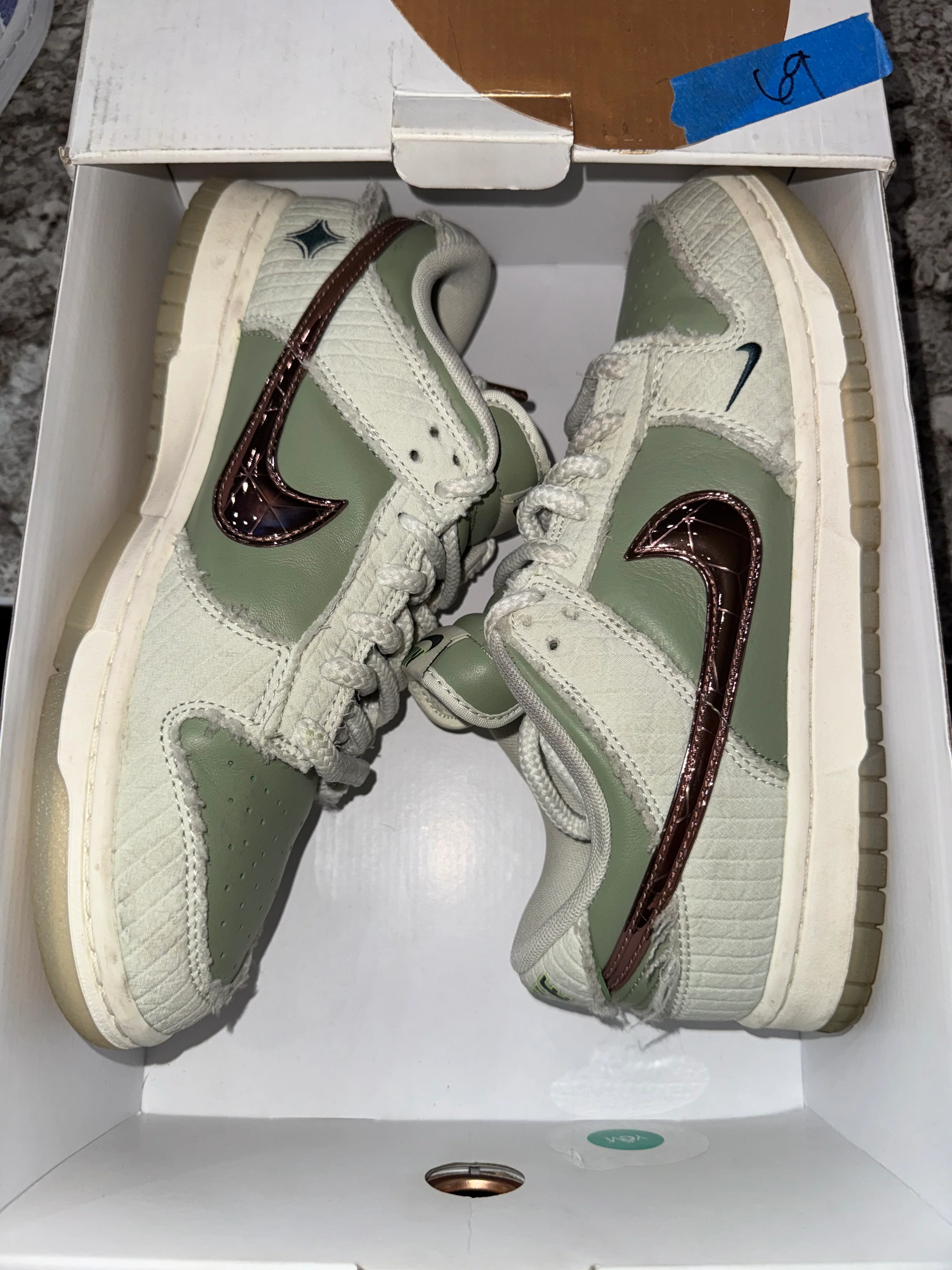Nike Dunk Low Retro PRM Kyler Murray Be 1 of One - Image 5