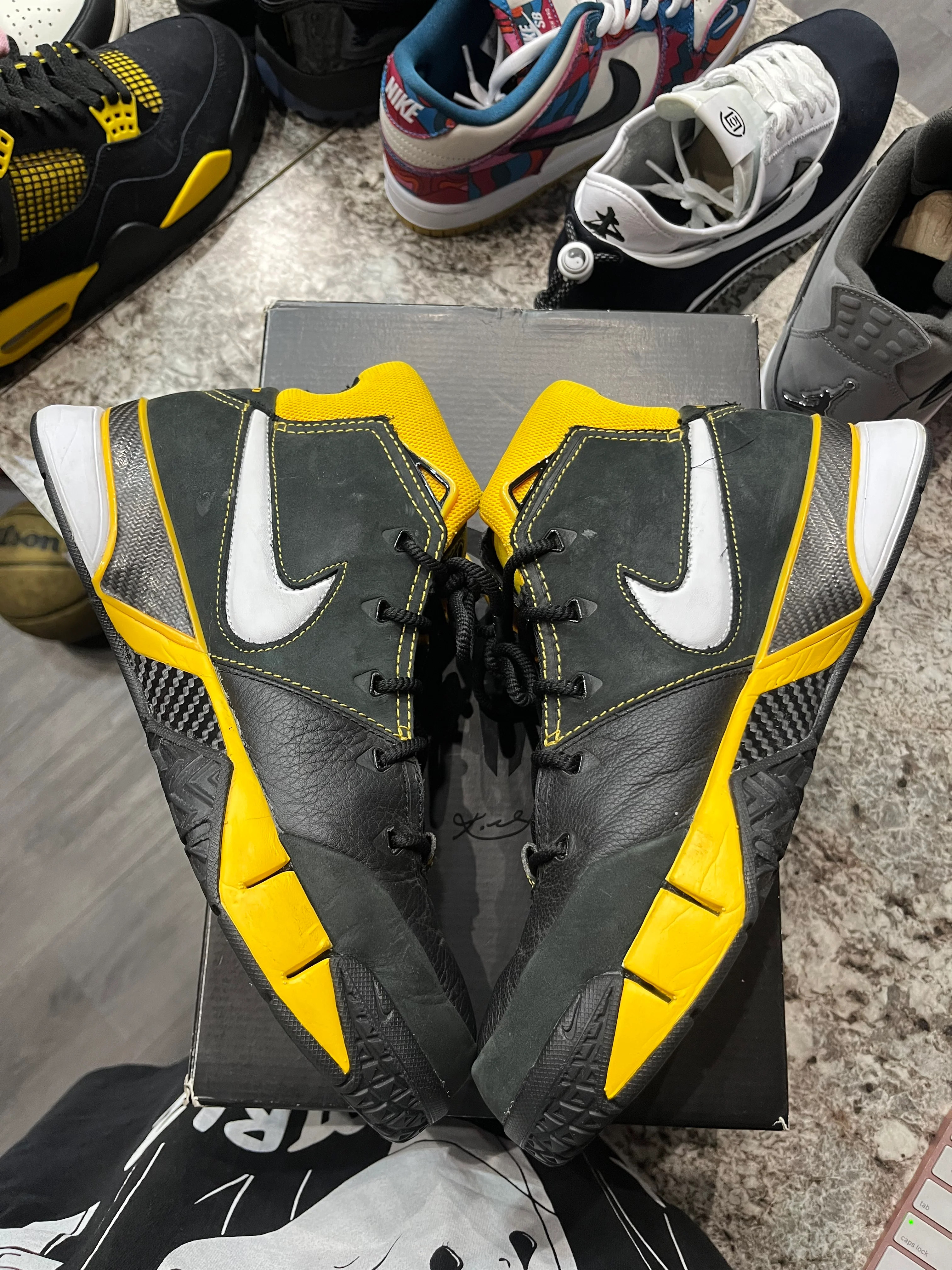 Nike Kobe 1 Protro Black Maize - Image 4