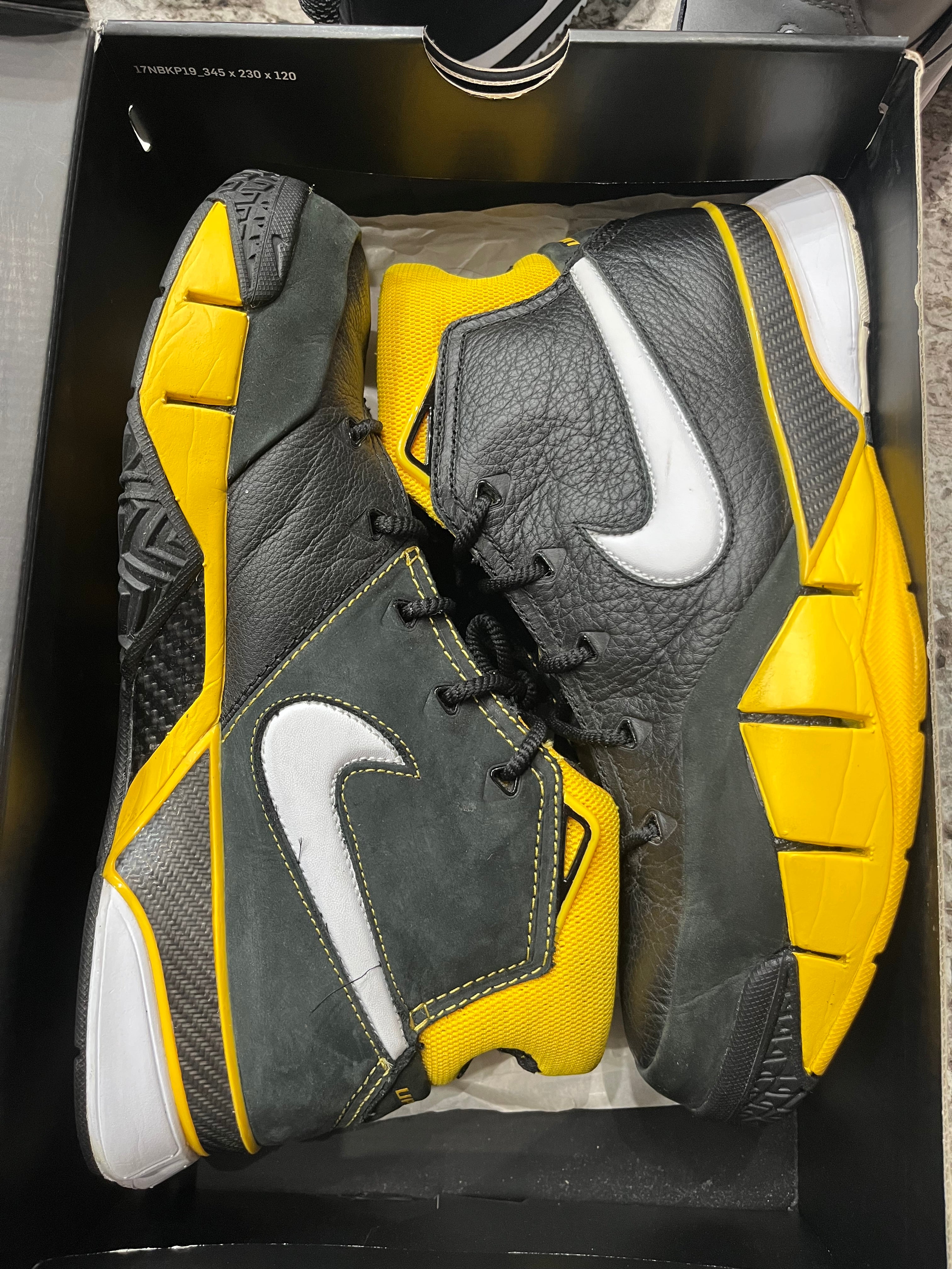 Nike Kobe 1 Protro Black Maize - Image 6