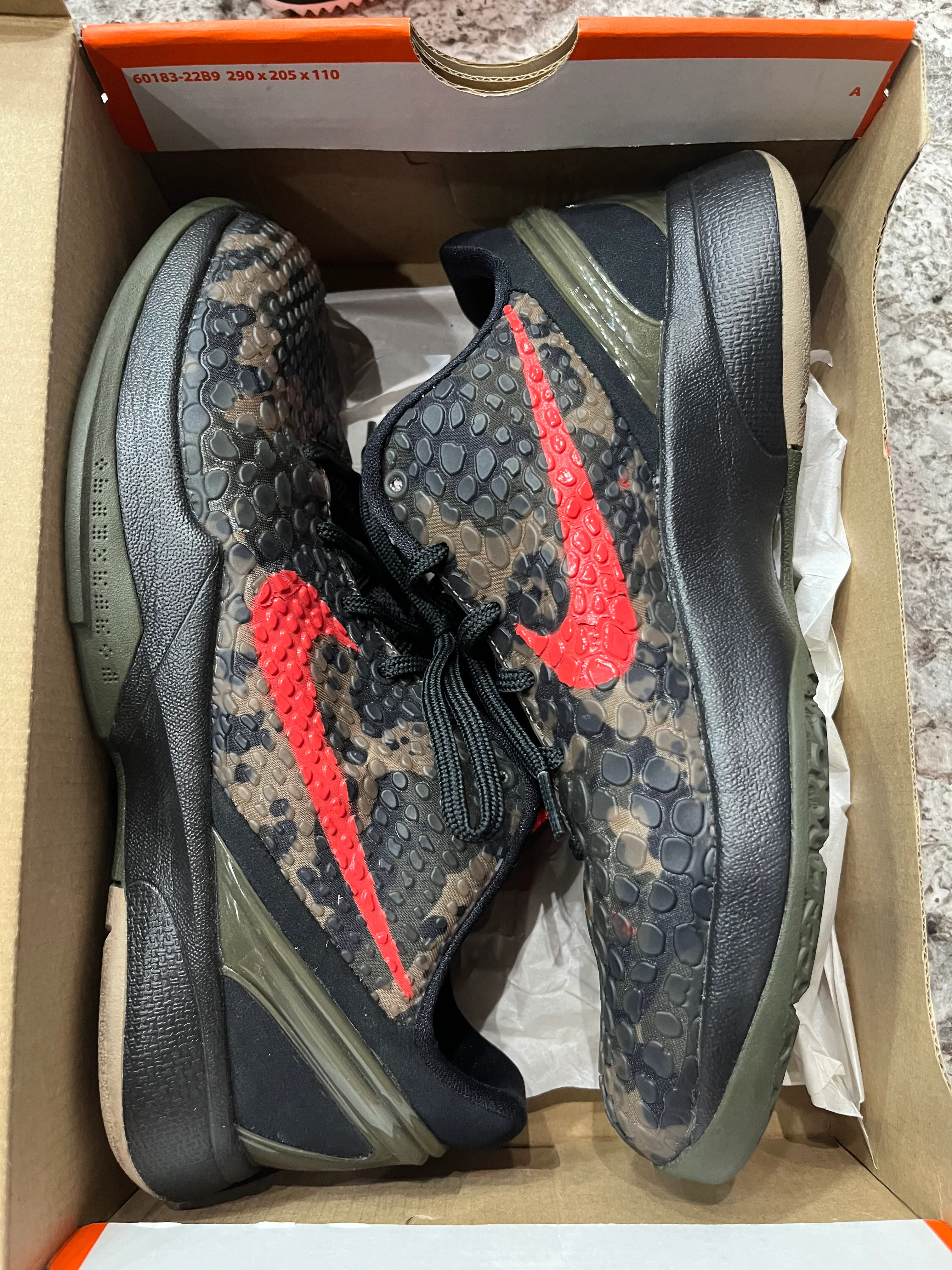 Nike Kobe 6 Protro Italian Camo (2024) (GS) - Image 6