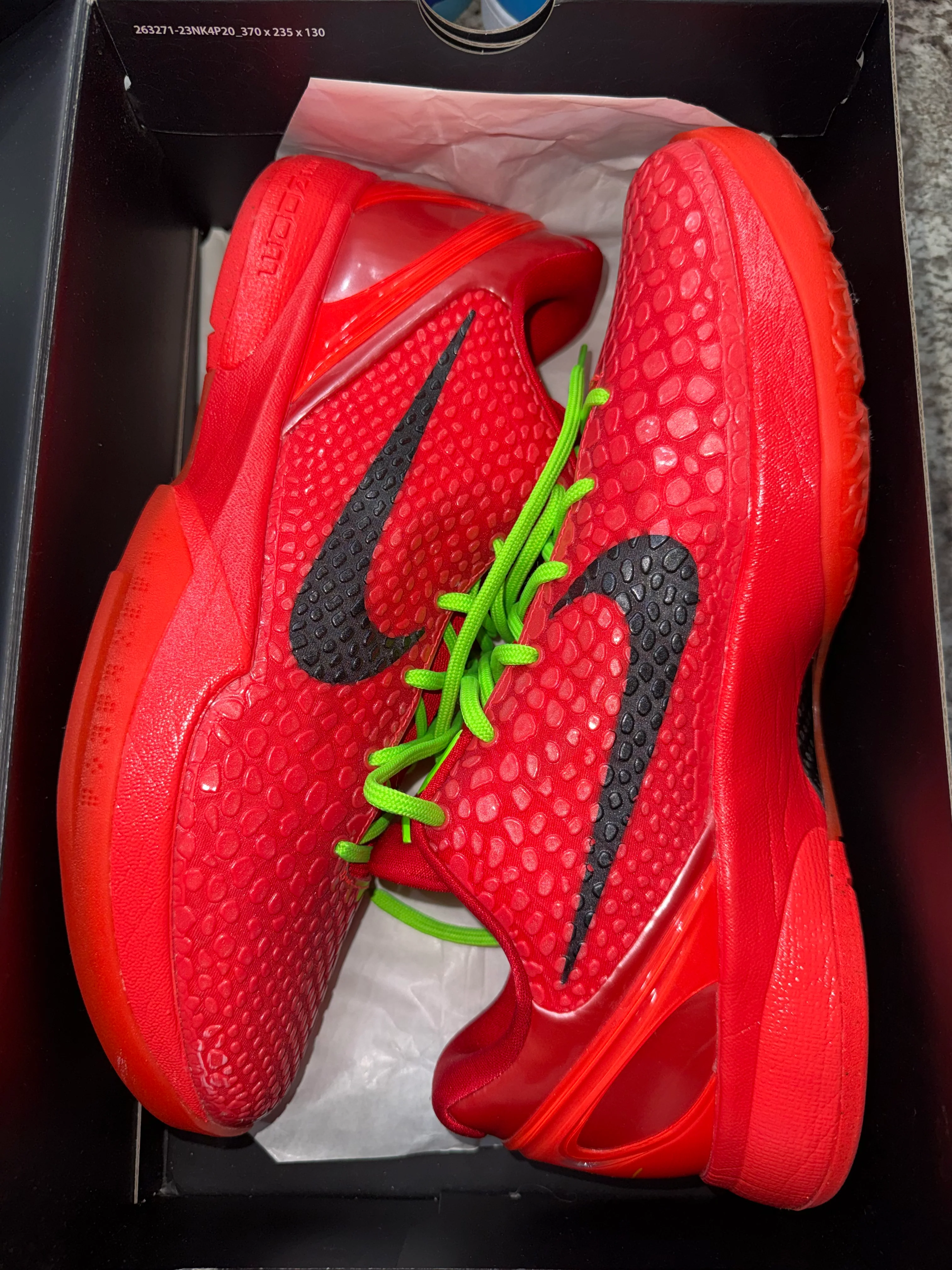 Nike Kobe 6 Protro Reverse Grinch - Image 5