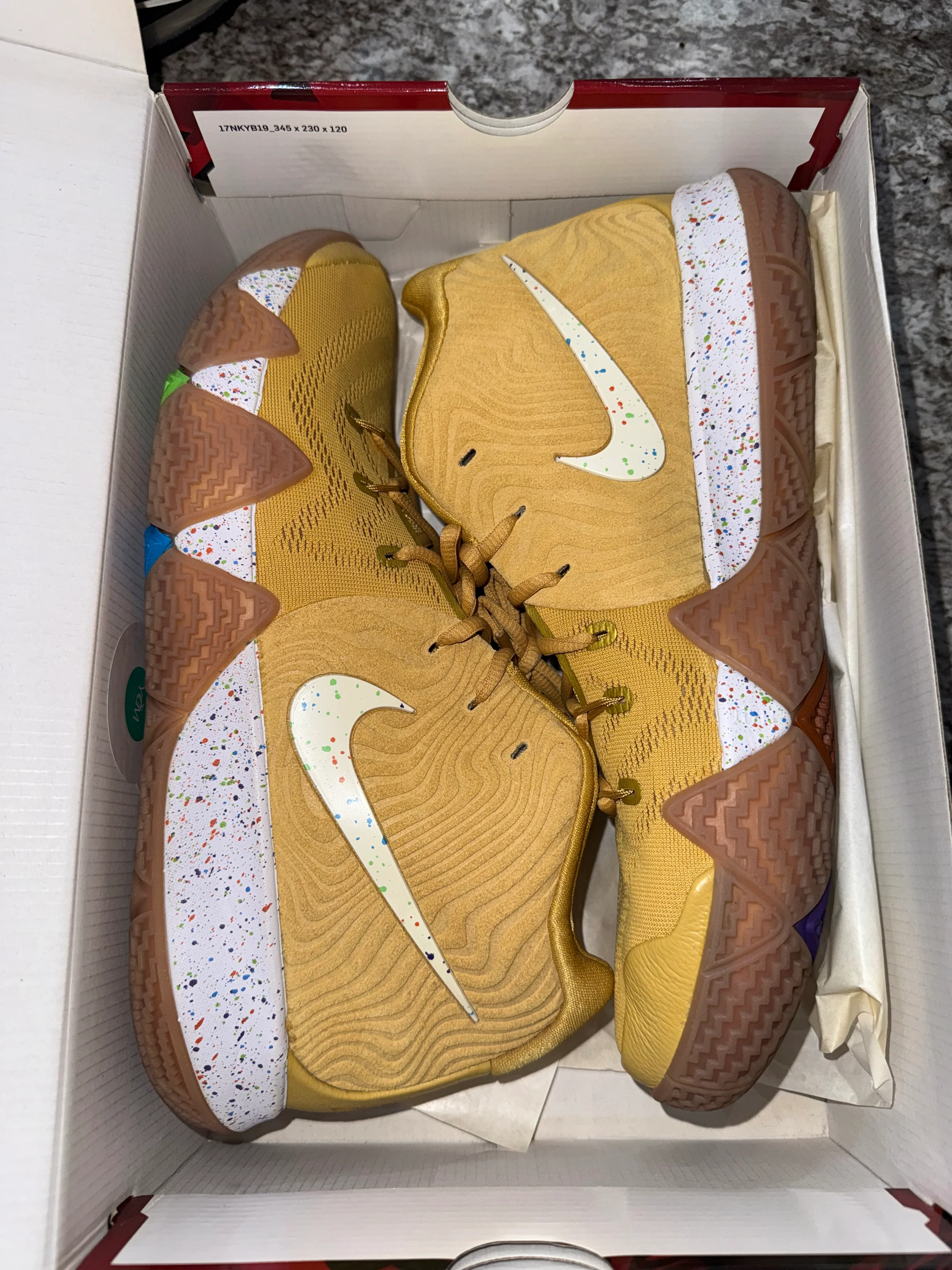 Nike Kyrie 4 Cinnamon Toast Crunch (VNDS) - Image 6