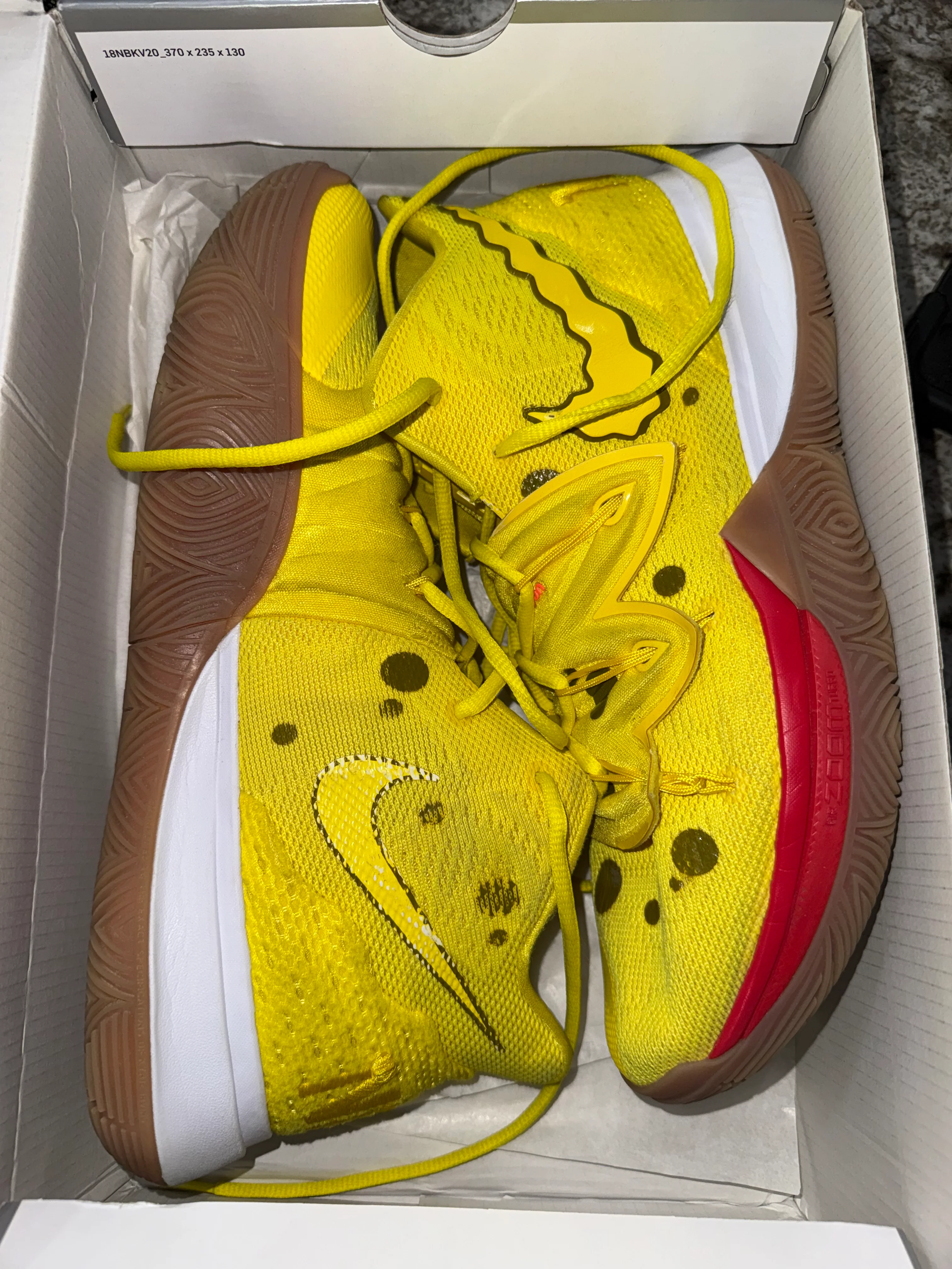 Nike Kyrie 5 Spongebob Squarepants - Image 5