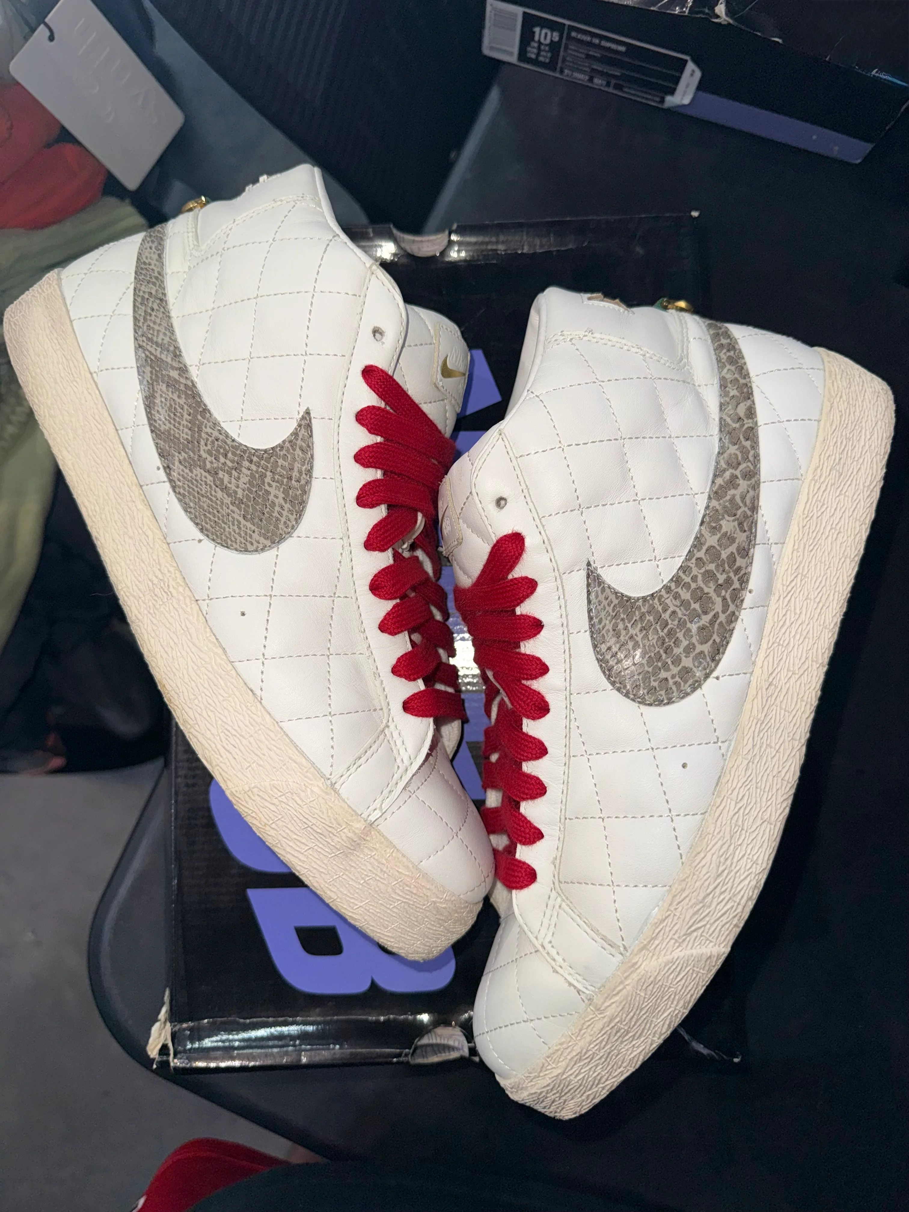 Nike SB Blazer Supreme  White (2006) - Image 2