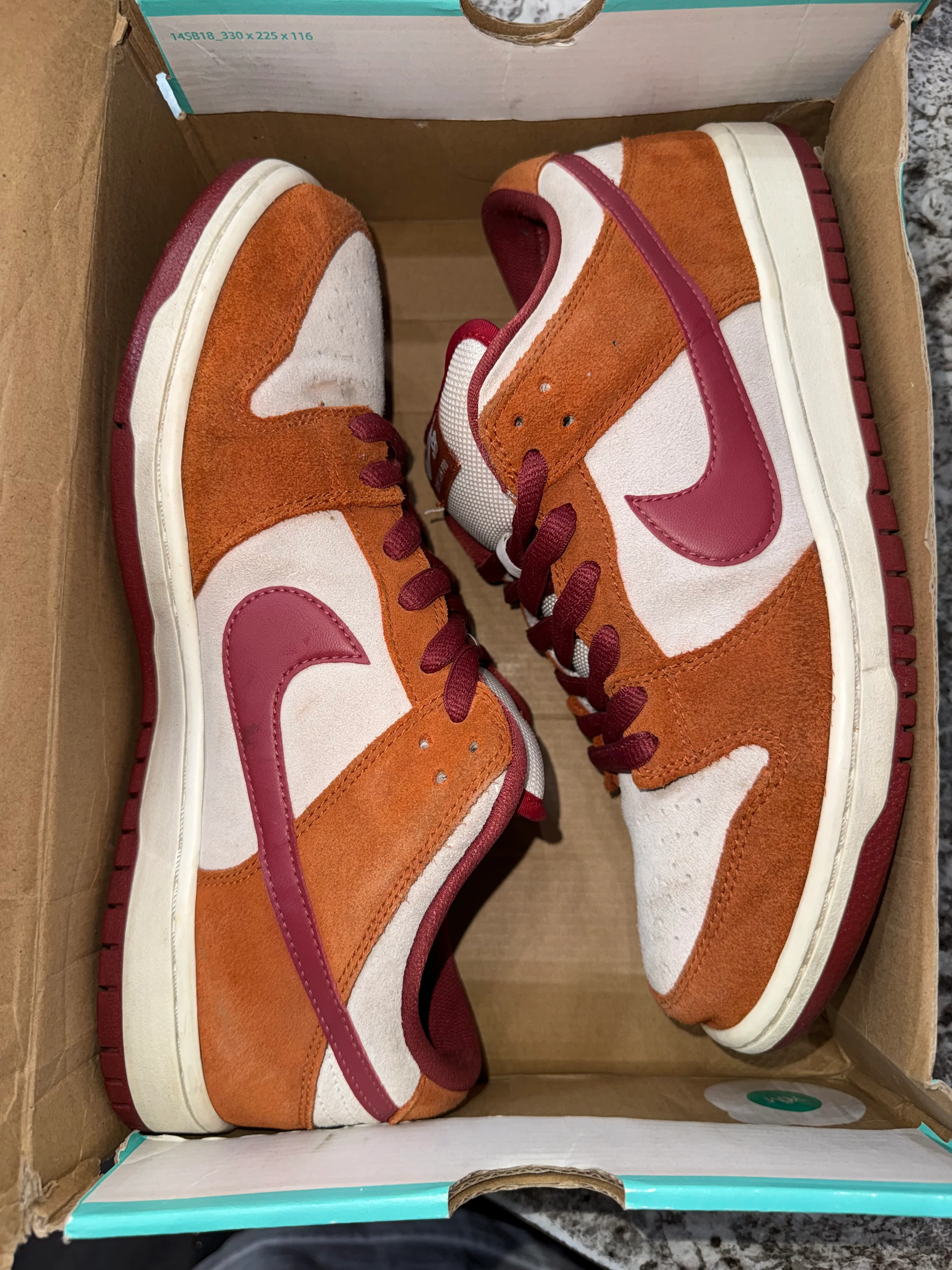 Nike SB Dunk Low Pro Dark Russet Cedar - Image 6