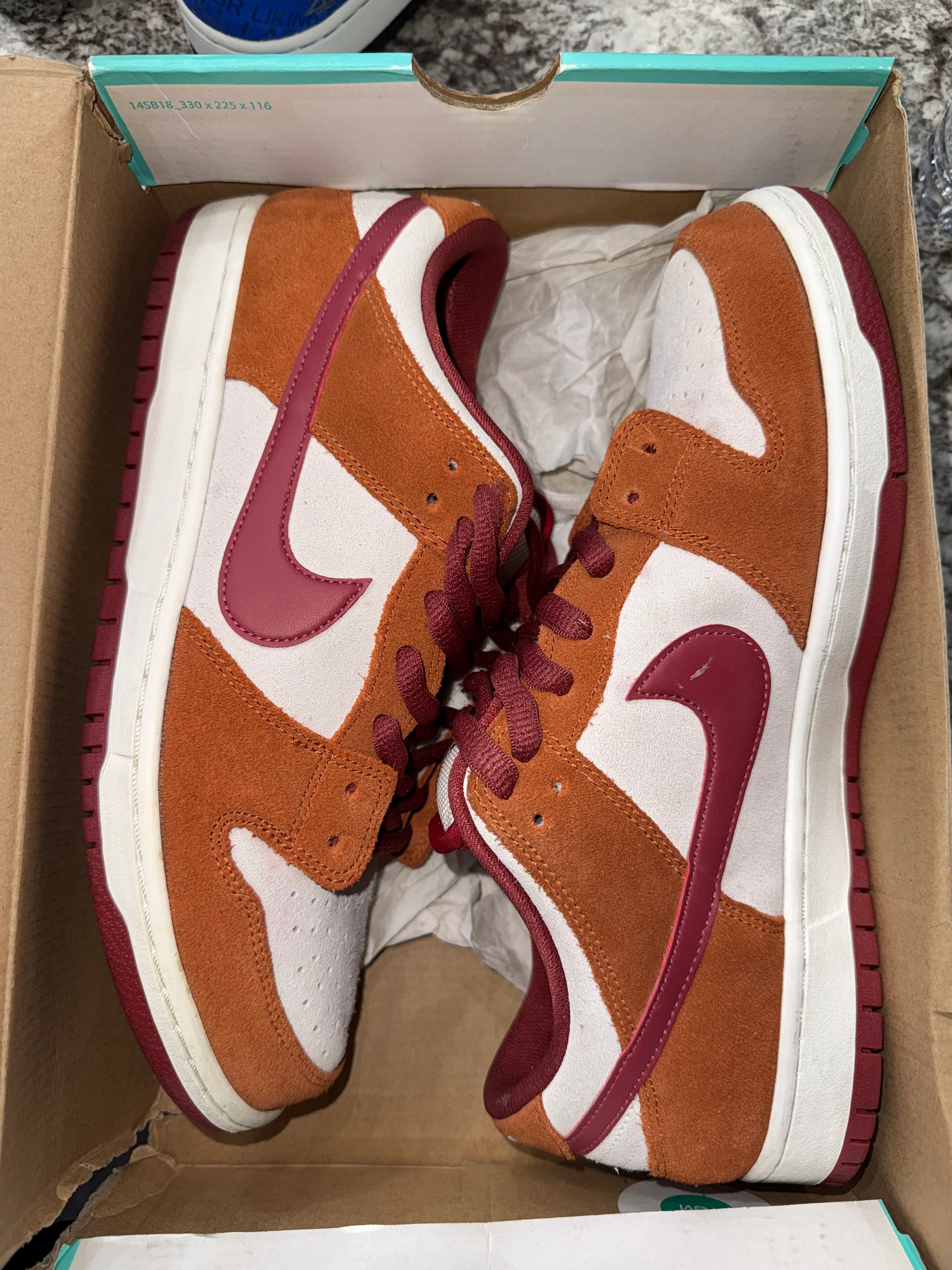 Nike SB Dunk Low Pro Dark Russet Cedar - Image 6