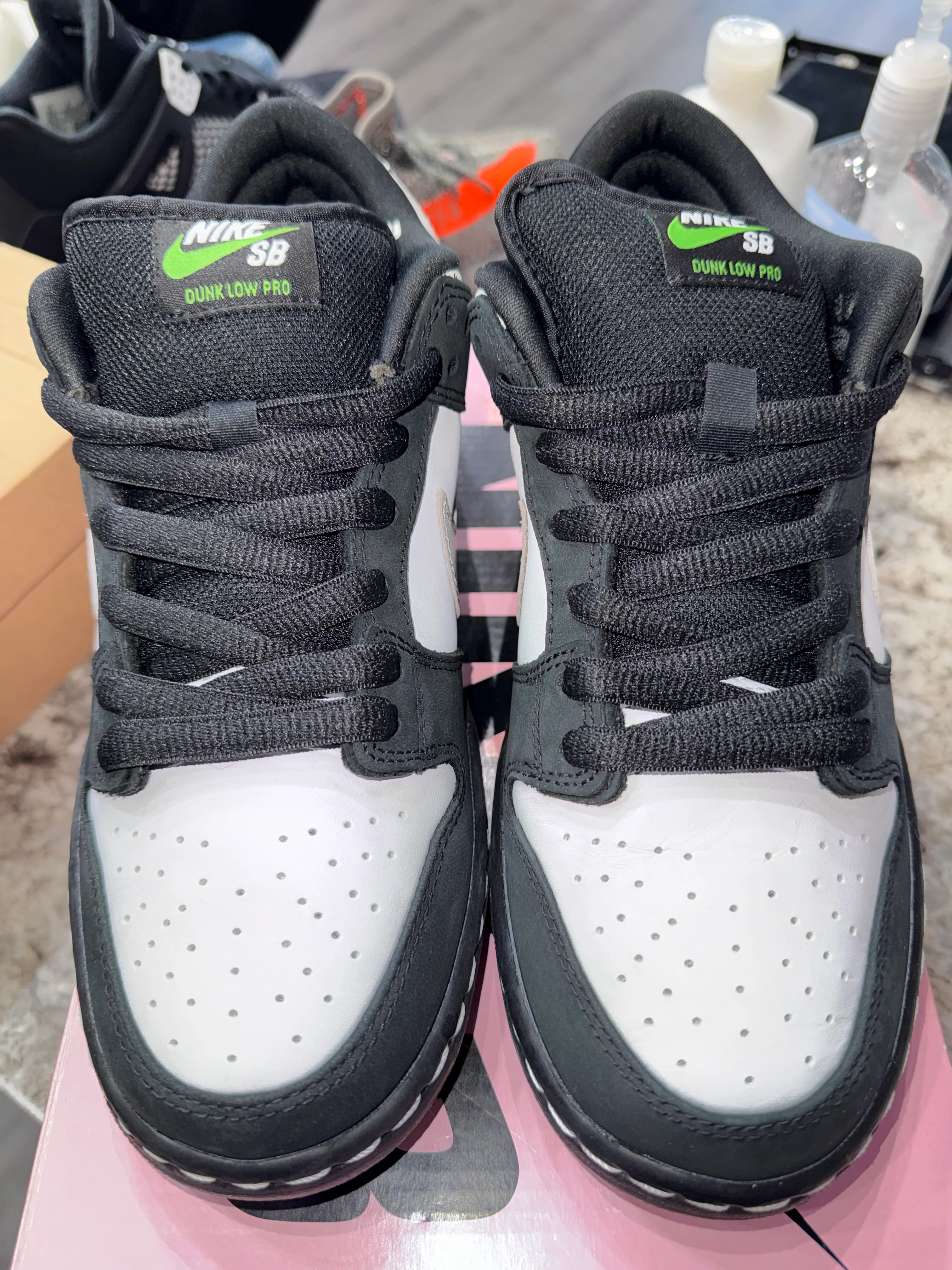 Nike SB Dunk Low Staple Panda Pigeon - Image 2