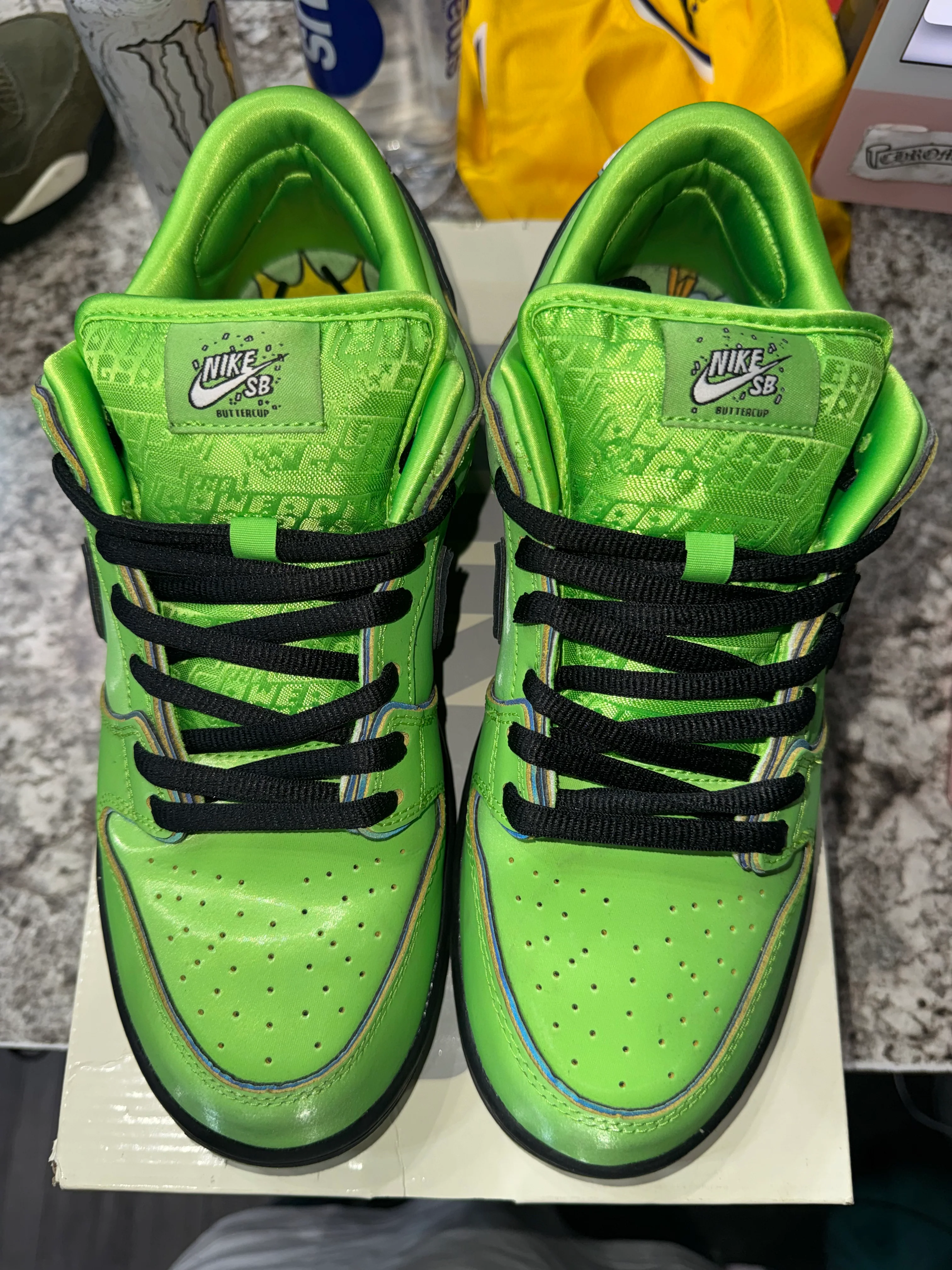 Nike SB Dunk Low The Powerpuff Girls Buttercup - Image 2