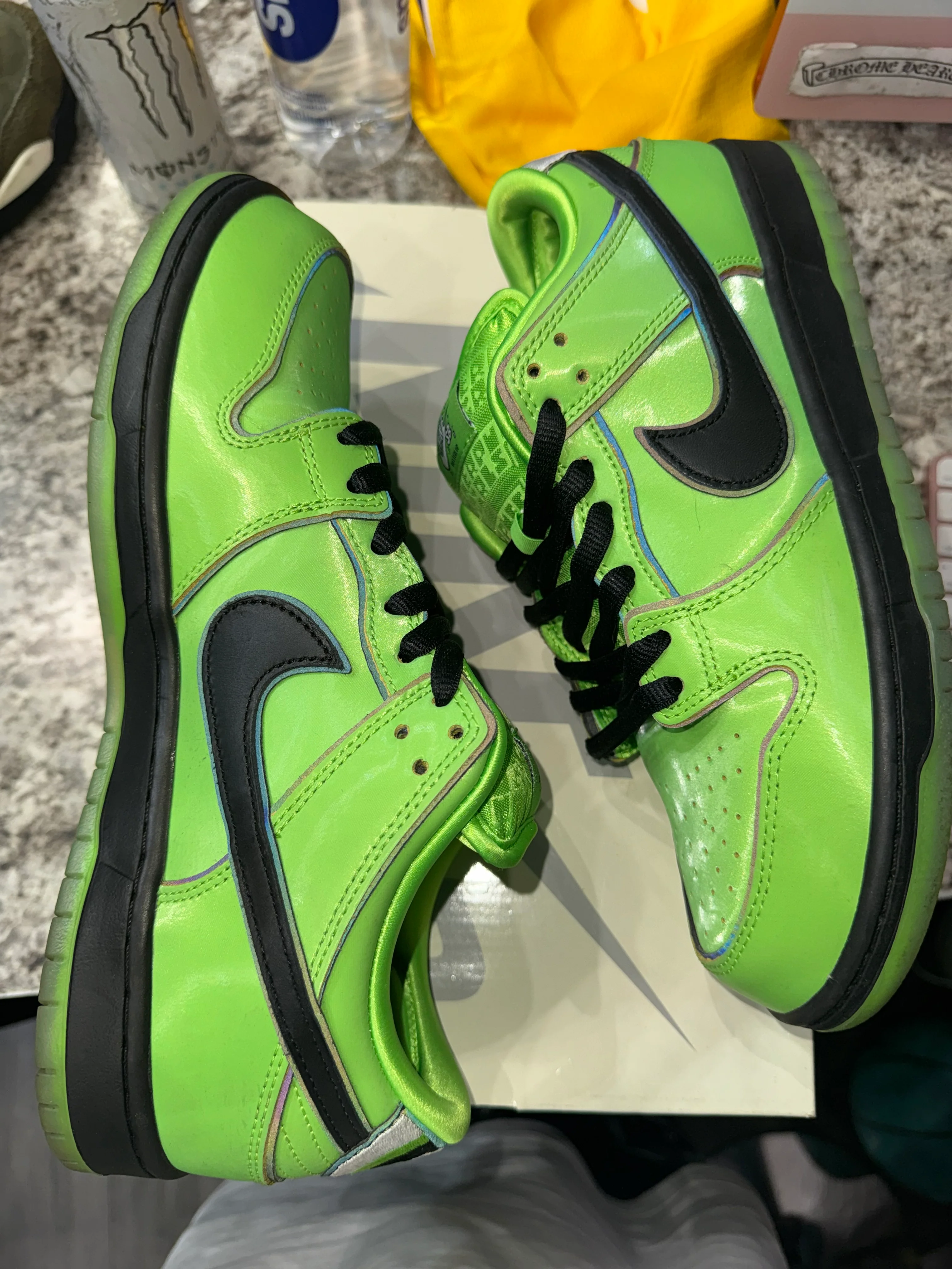 Nike SB Dunk Low The Powerpuff Girls Buttercup - Image 4