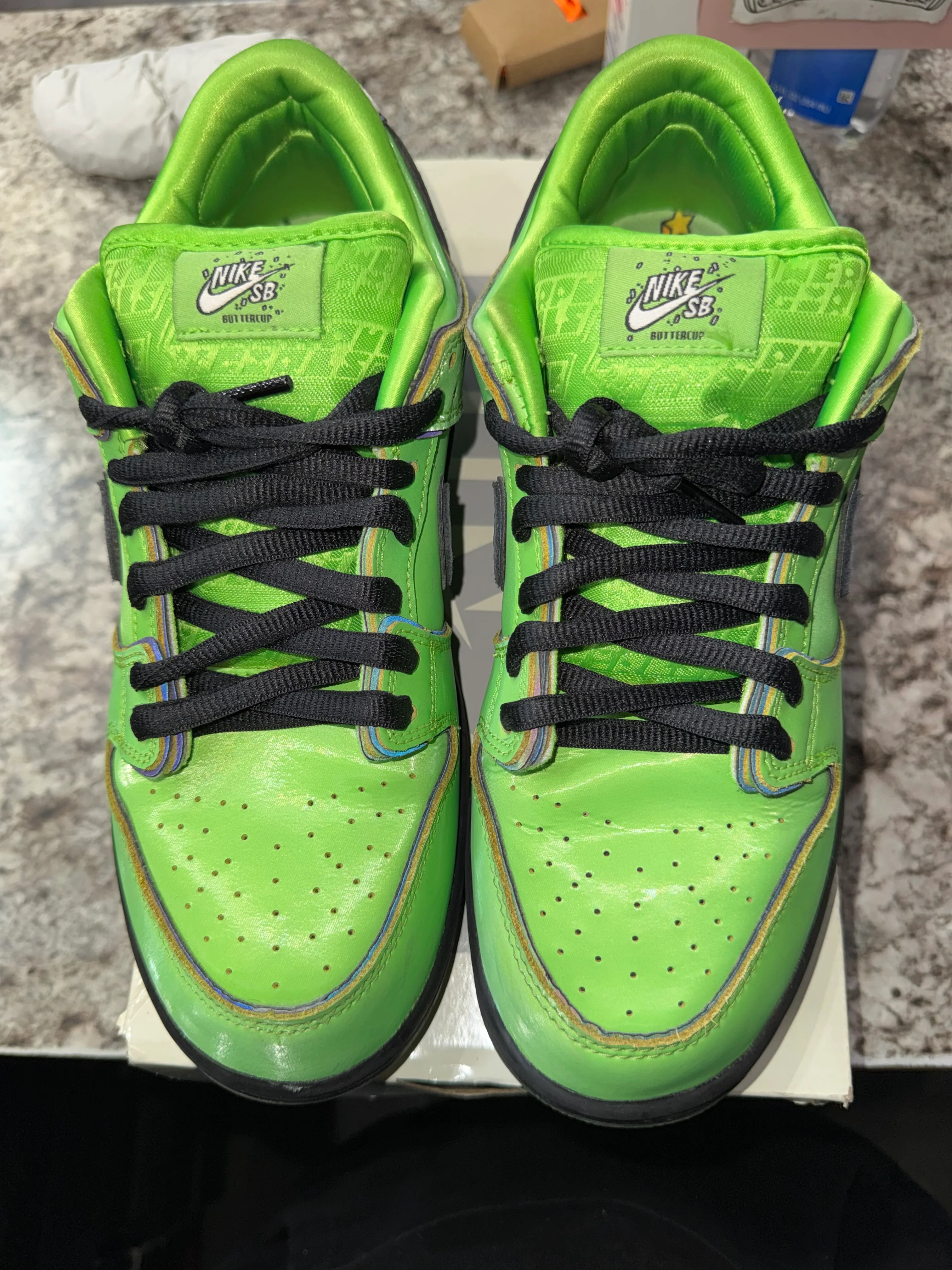 Nike SB Dunk Low The Powerpuff Girls Buttercup - Image 4
