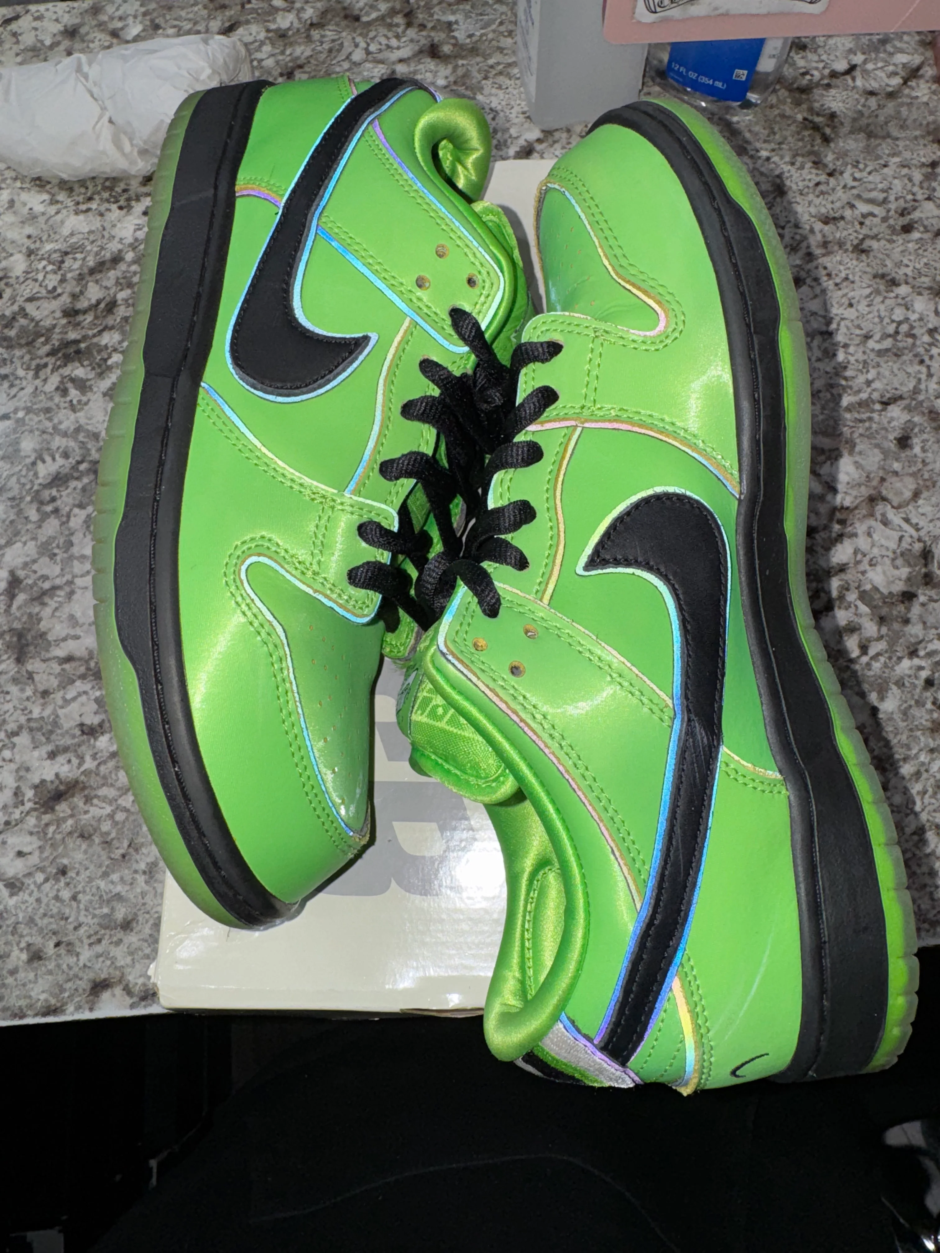 Nike SB Dunk Low The Powerpuff Girls Buttercup - Image 5
